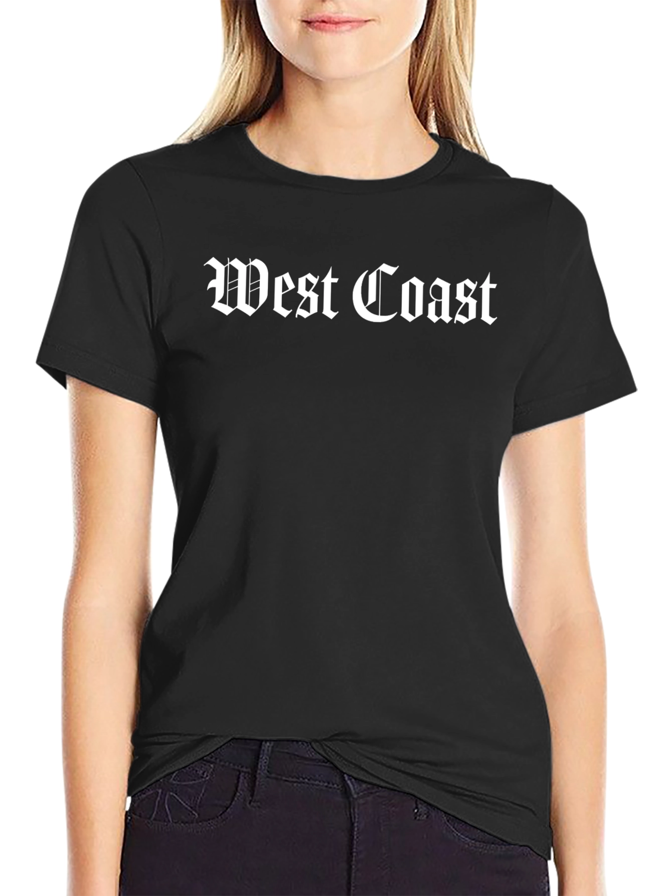 West Coast Black T-Shirt