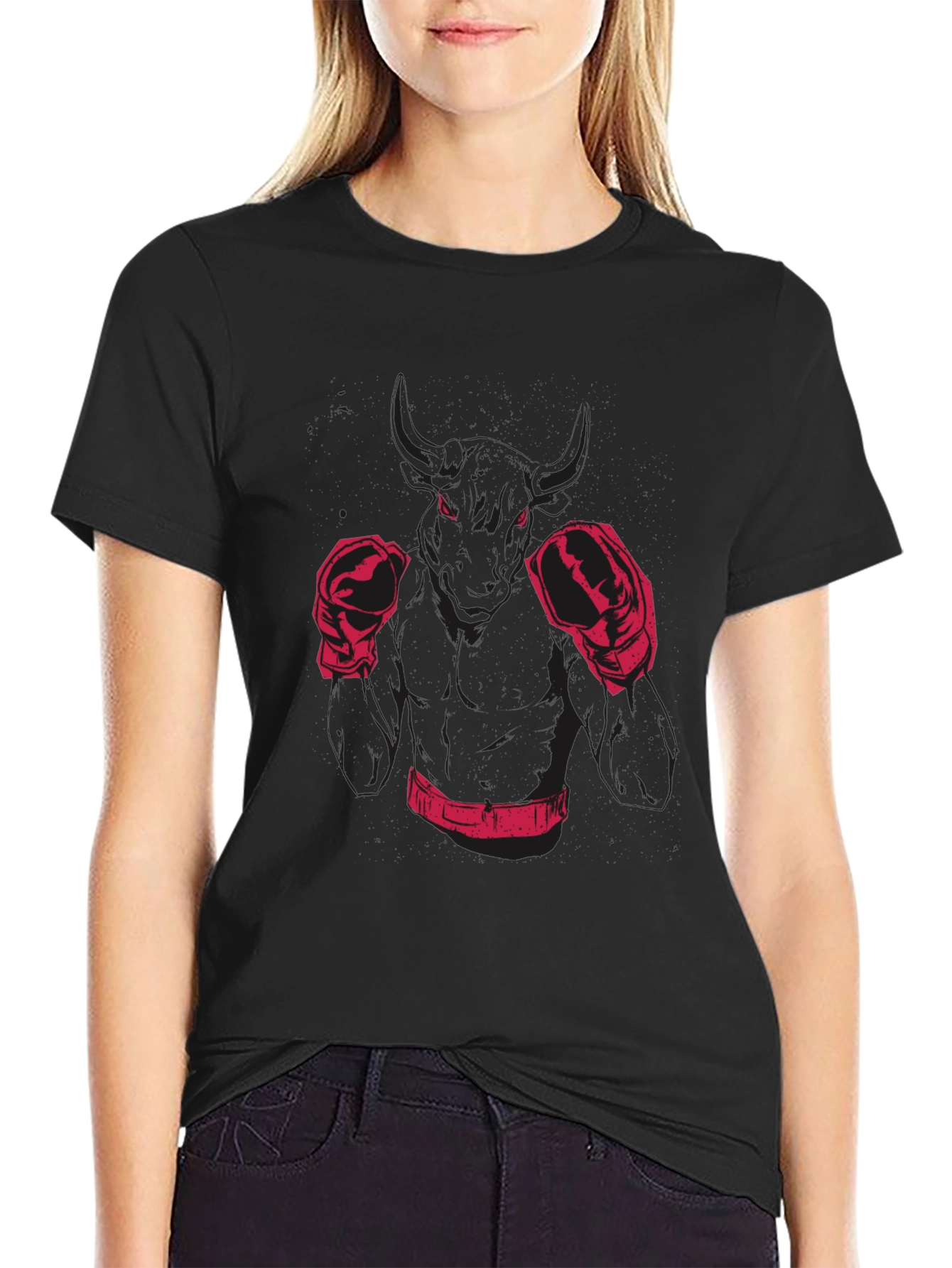 Black Bull Boxer Graphic Tee