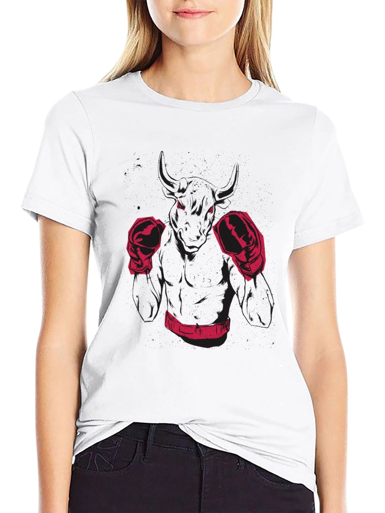 Black Bull Boxer Graphic Tee