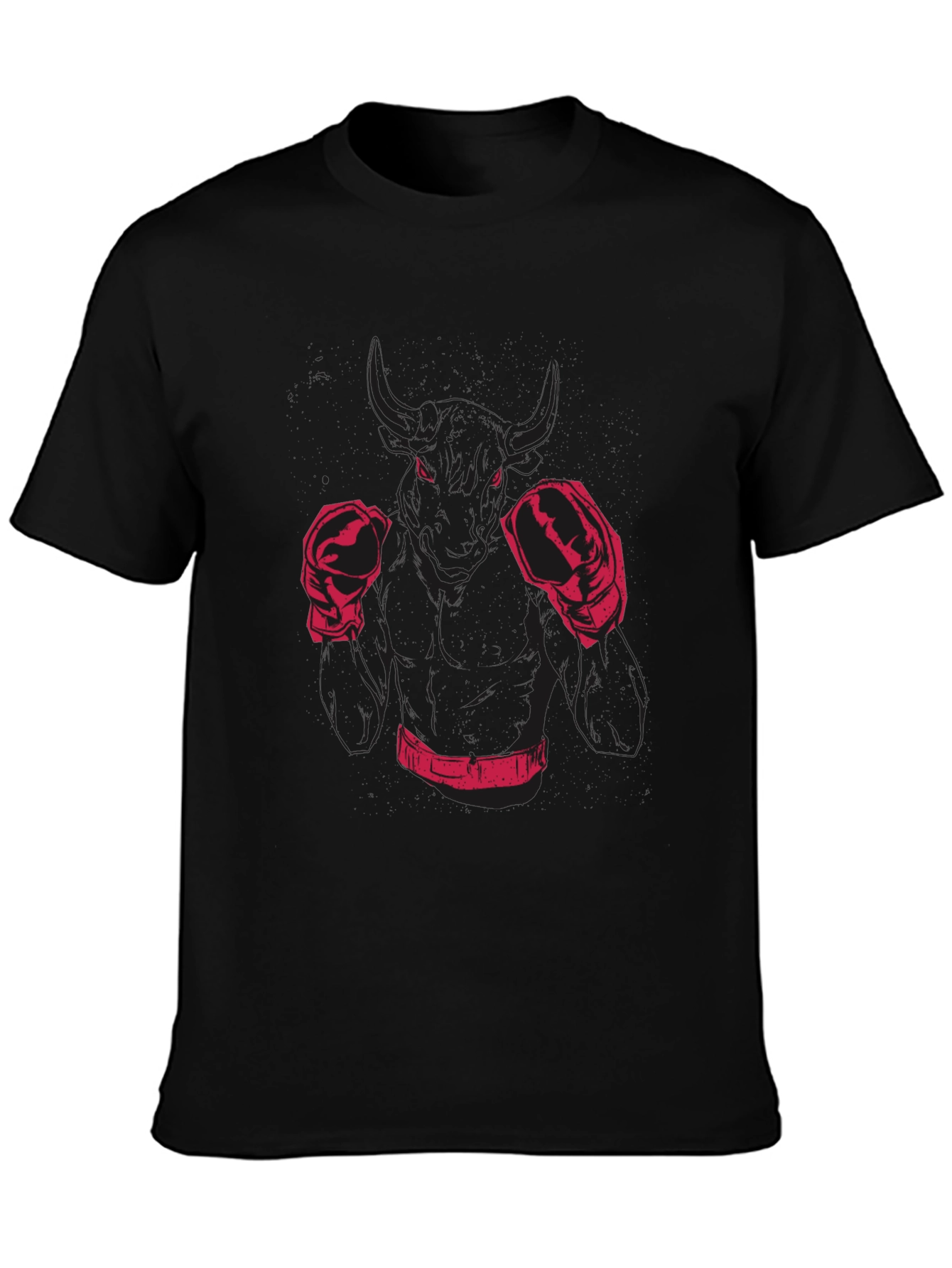 Black Bull Boxer Graphic Tee