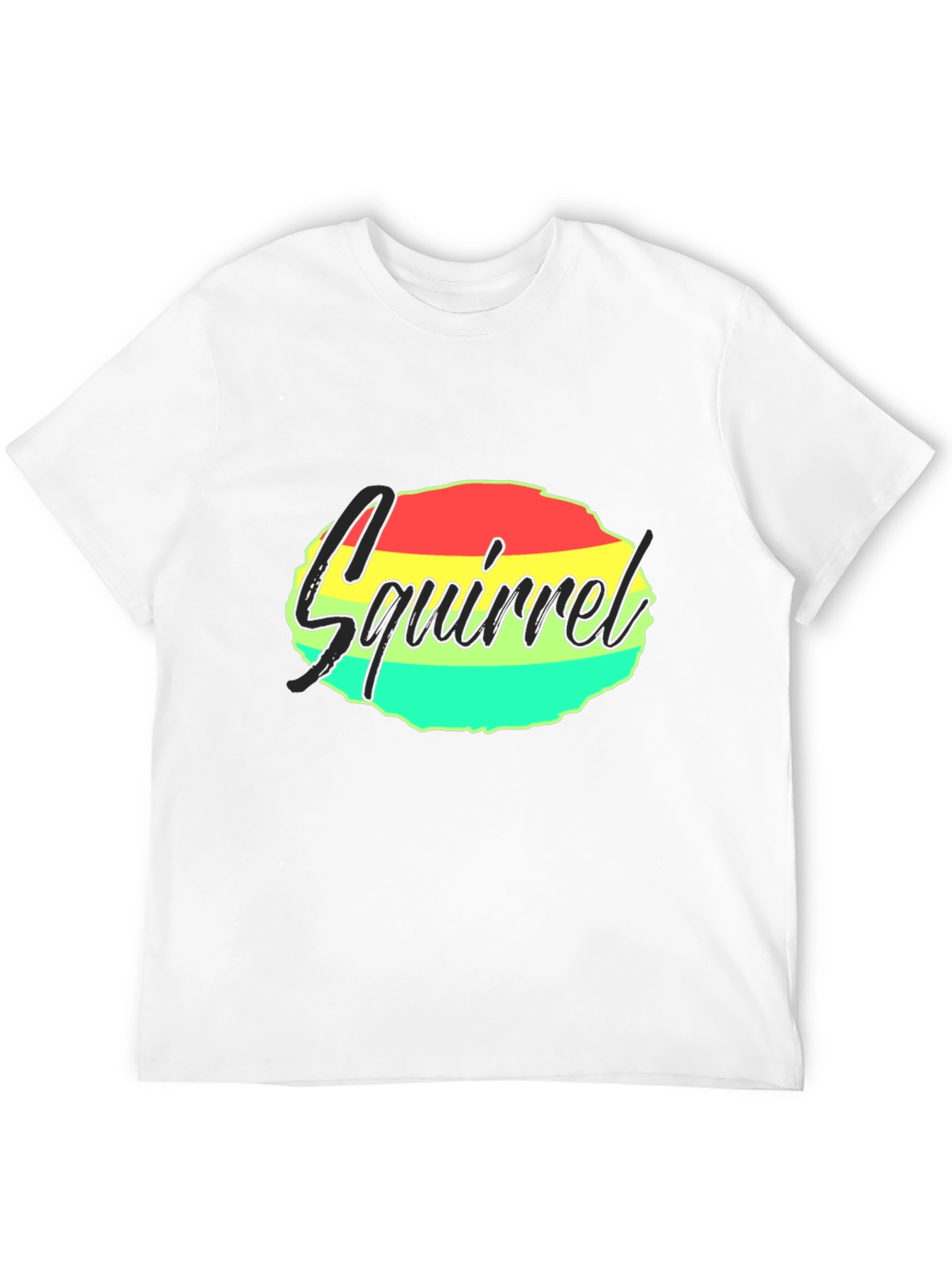 Squirrel T-Shirt - Funky Rasta Design