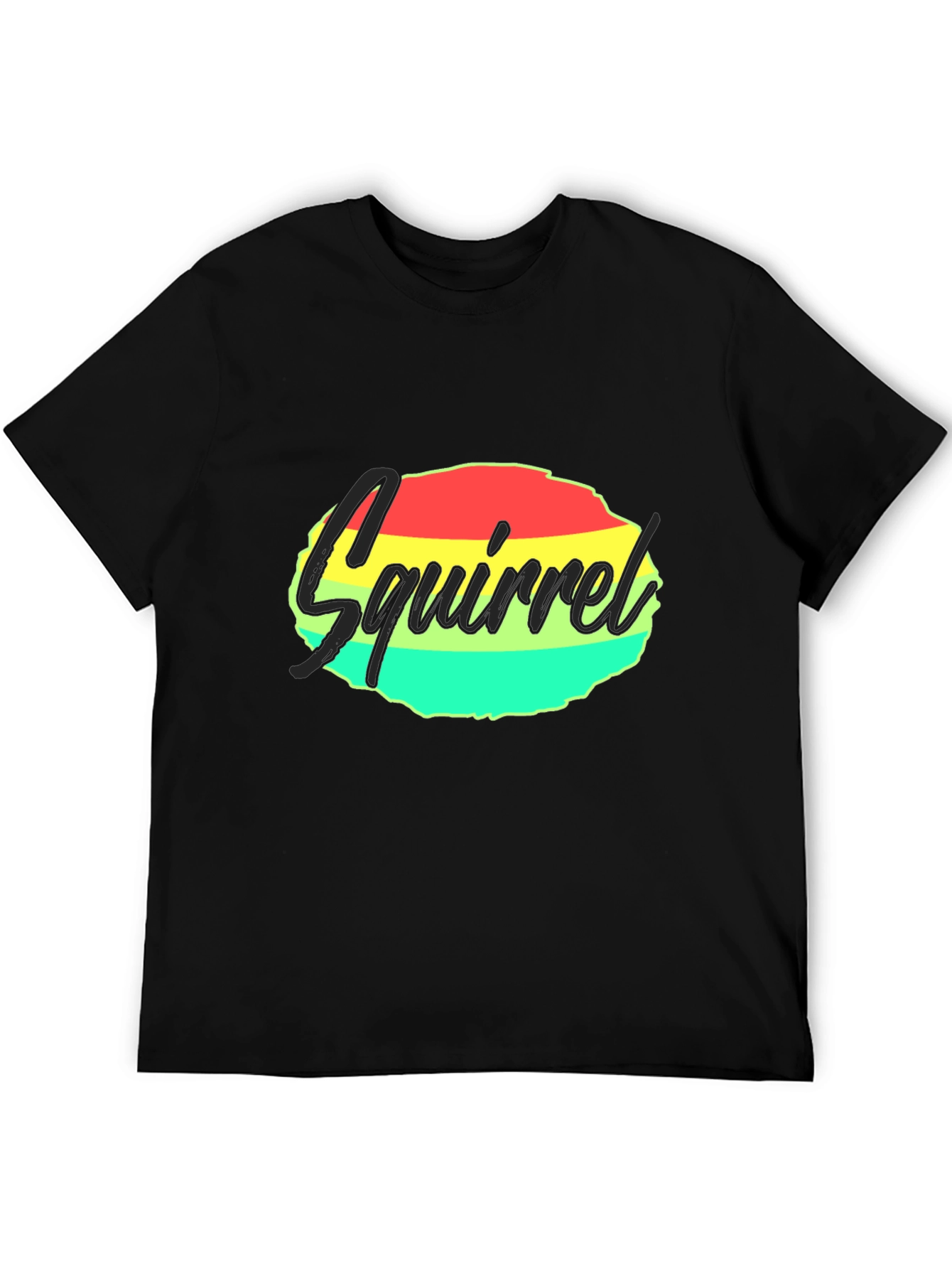 Squirrel T-Shirt - Funky Rasta Design