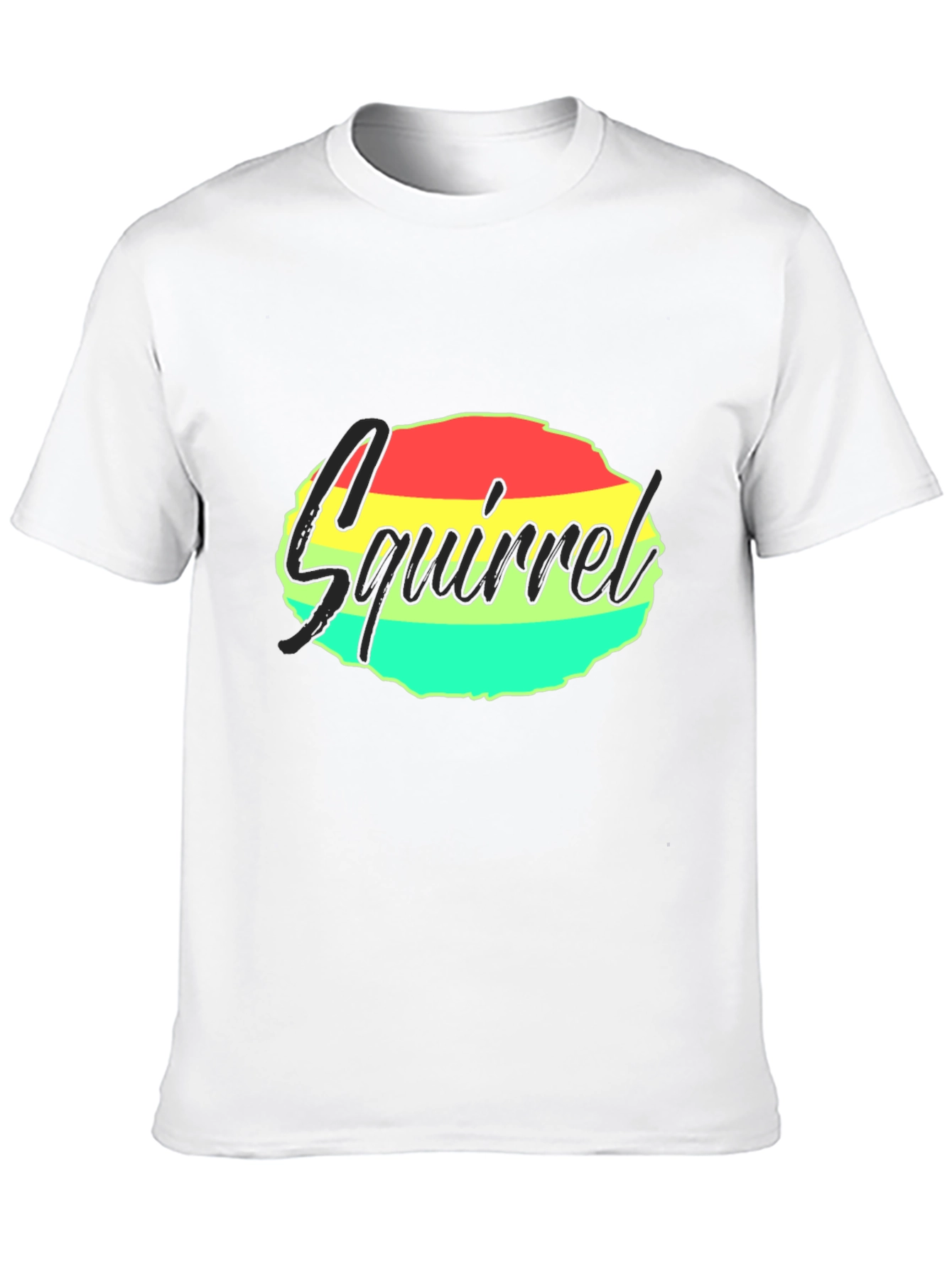 Squirrel T-Shirt - Funky Rasta Design