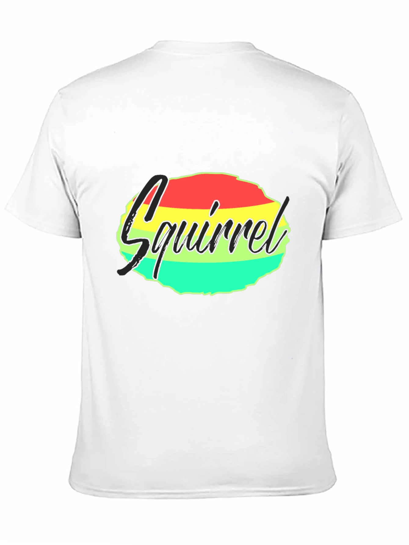 Squirrel T-Shirt - Funky Rasta Design