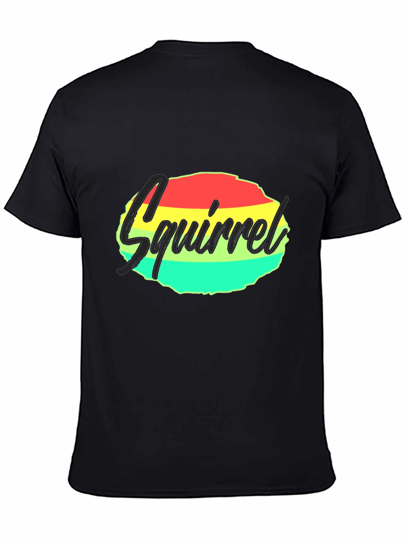 Squirrel T-Shirt - Funky Rasta Design