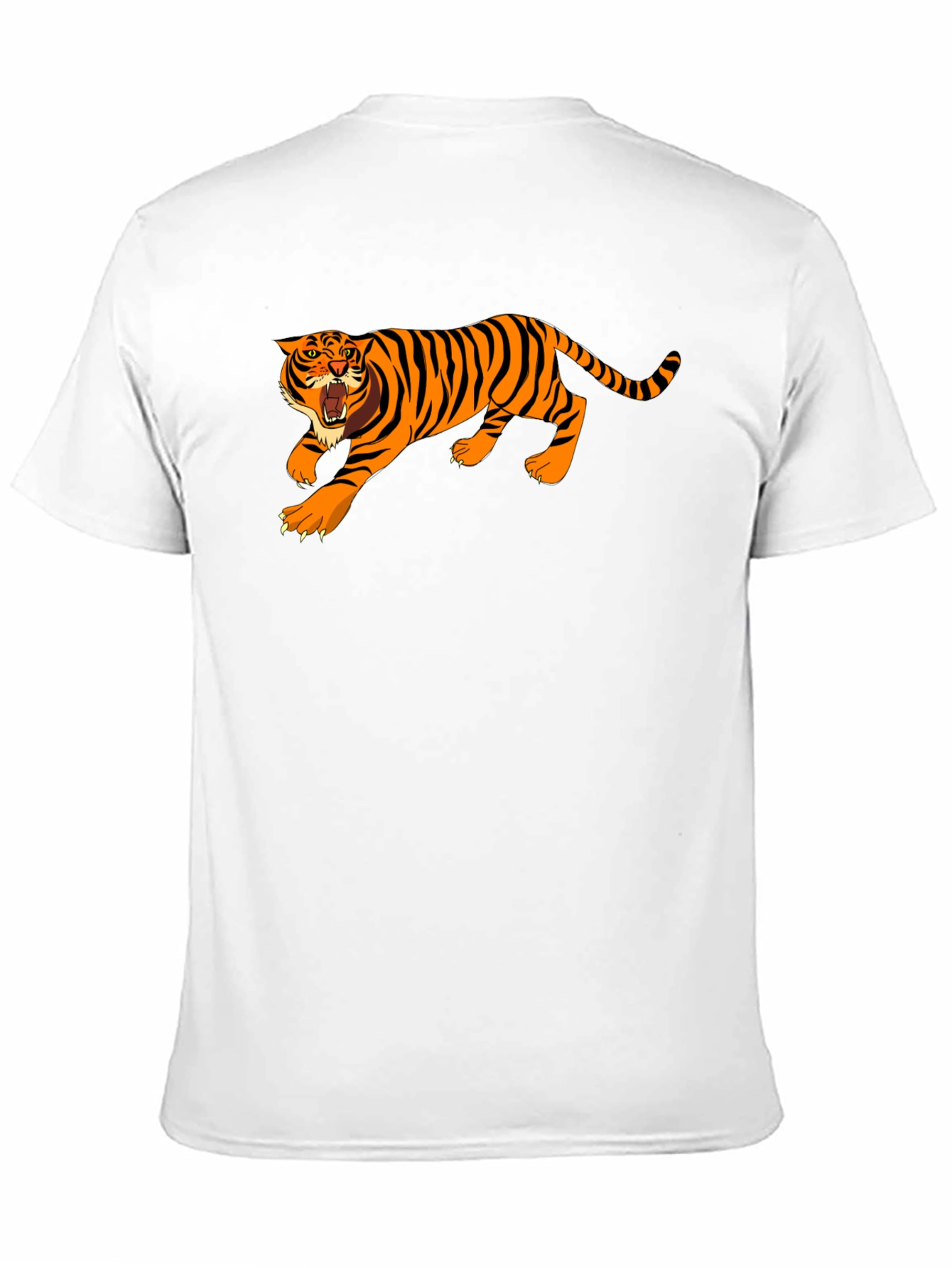 Tiger Graphic T-Shirt - Black