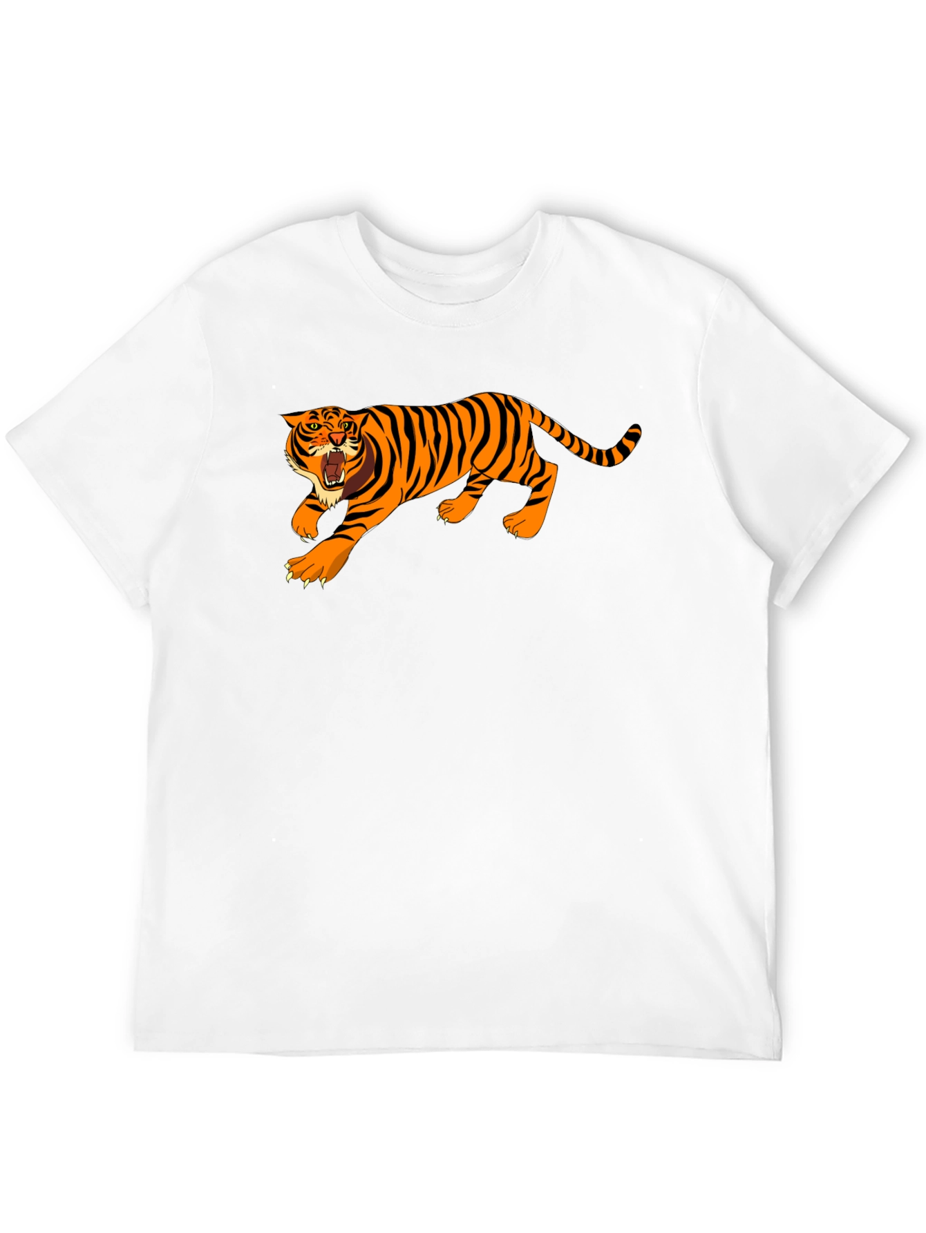 Tiger Graphic T-Shirt - Black