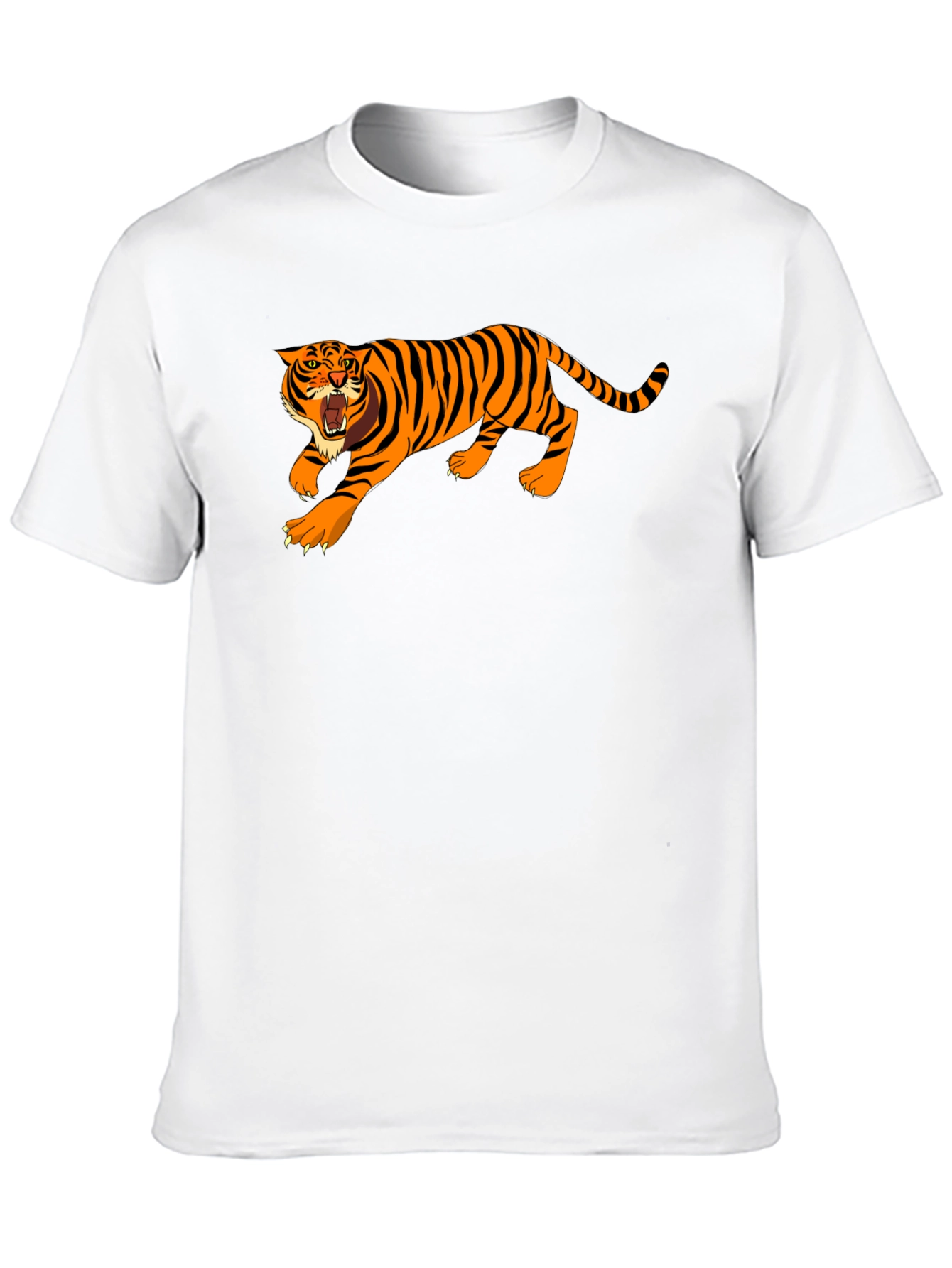 Tiger Graphic T-Shirt - Black