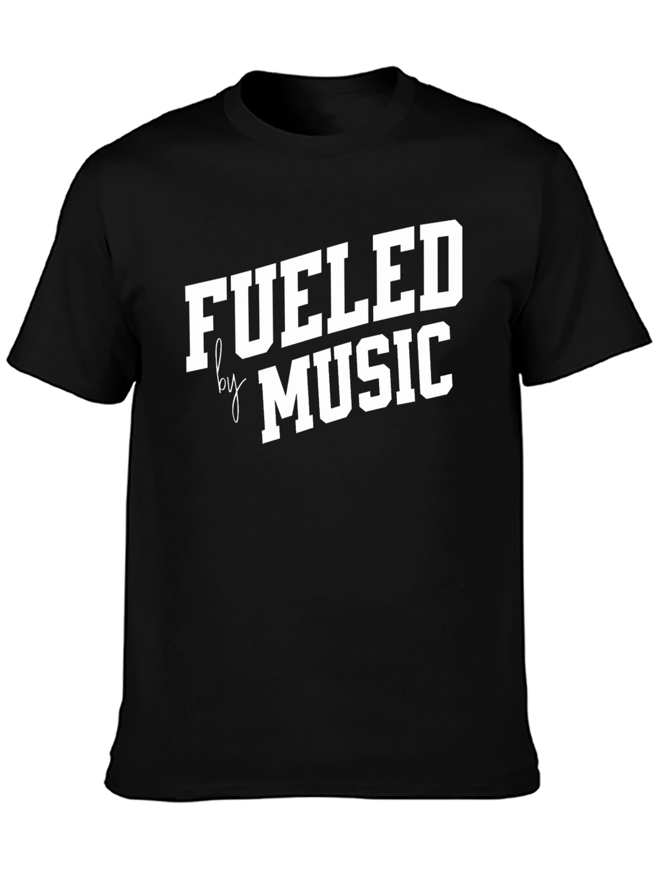 Fueled by Music Black Graphic Tee