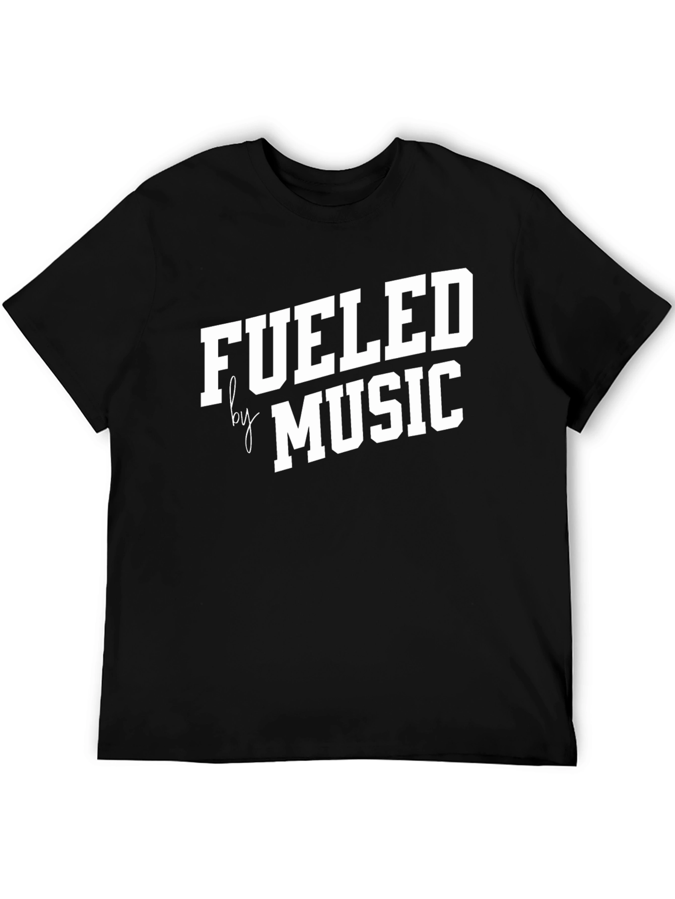 Fueled by Music Black Graphic Tee
