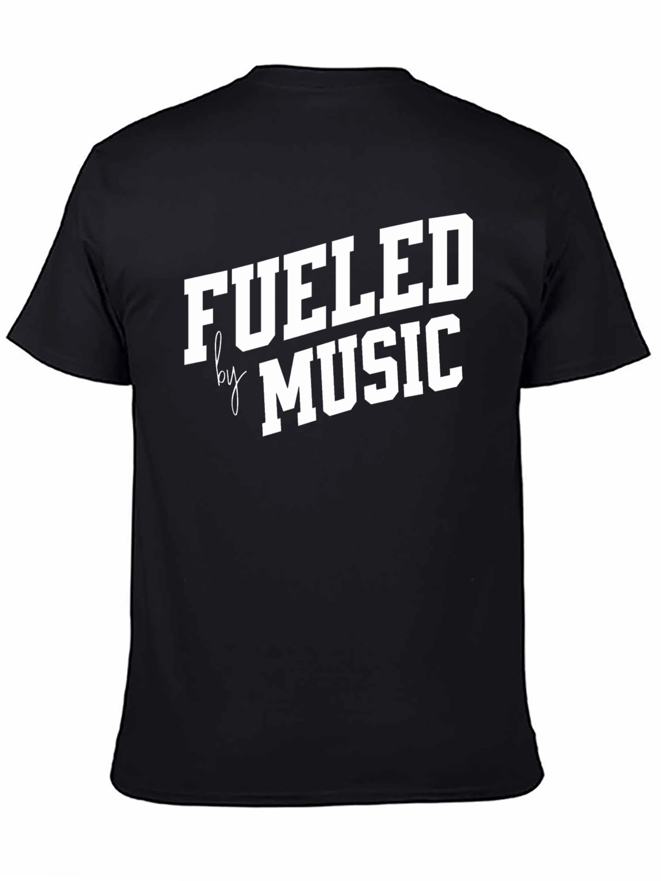 Fueled by Music Black Graphic Tee