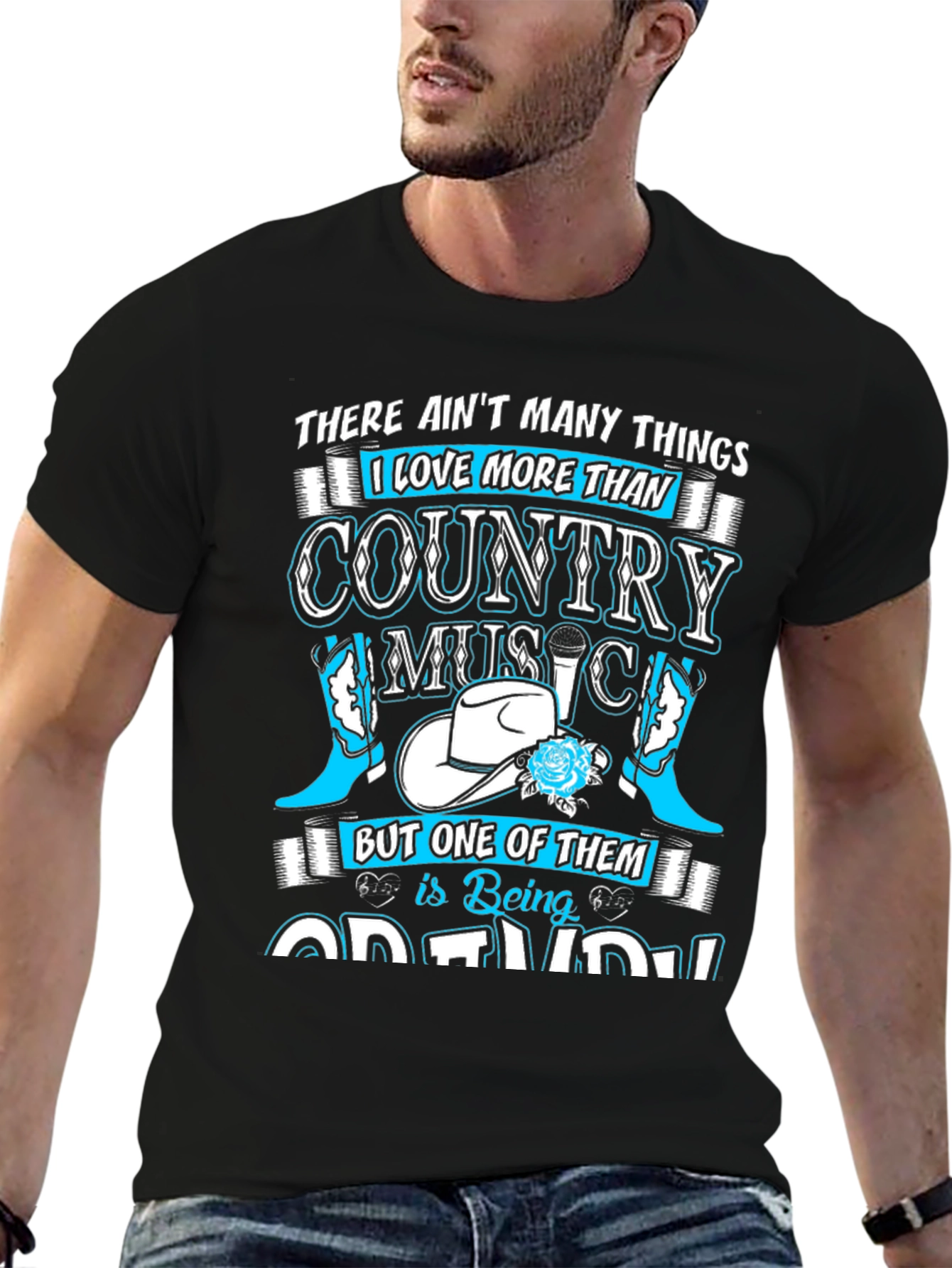 Country Music Lover Graphic T-Shirt