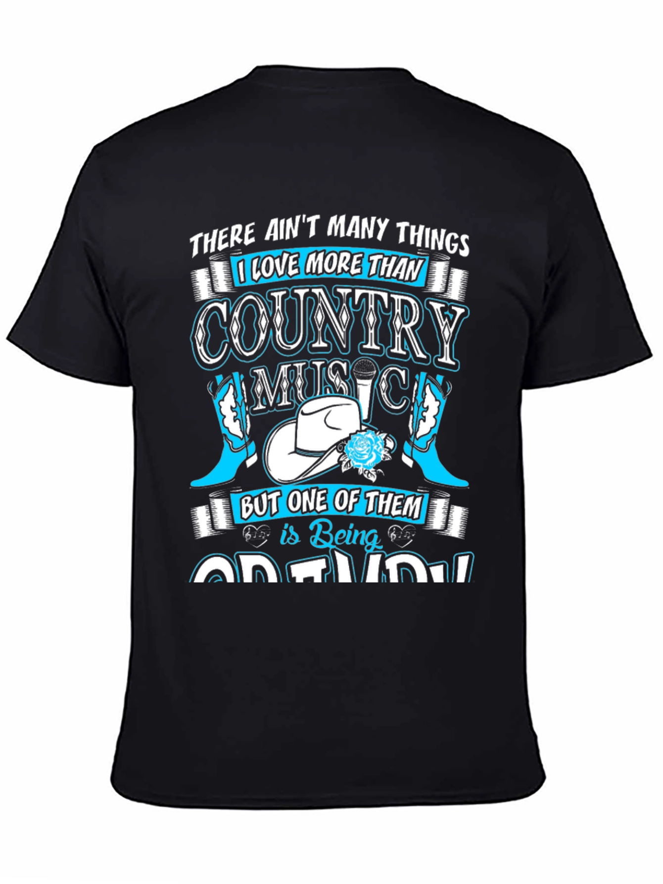 Country Music Lover Graphic T-Shirt