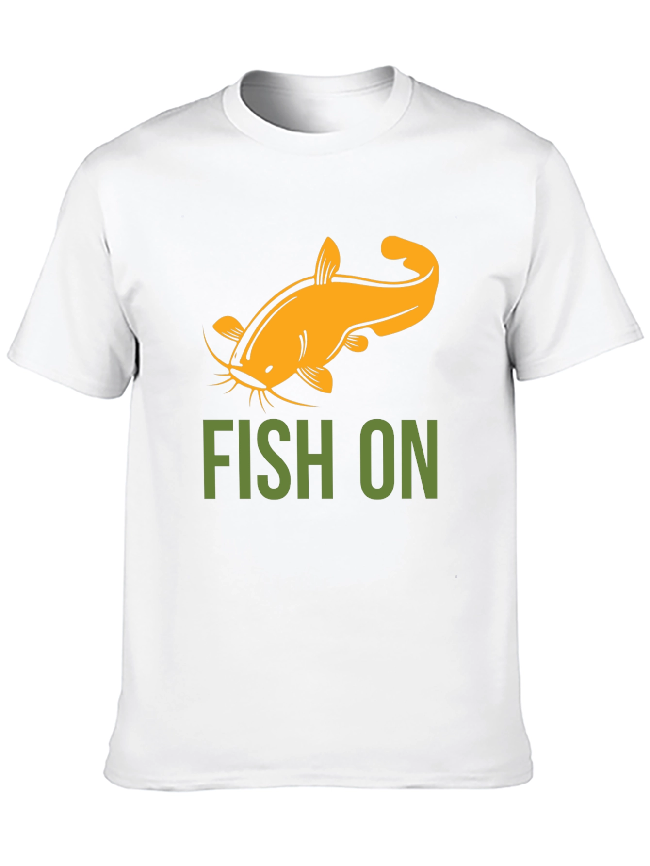 Fish On T-Shirt - Catfish Graphic Tee