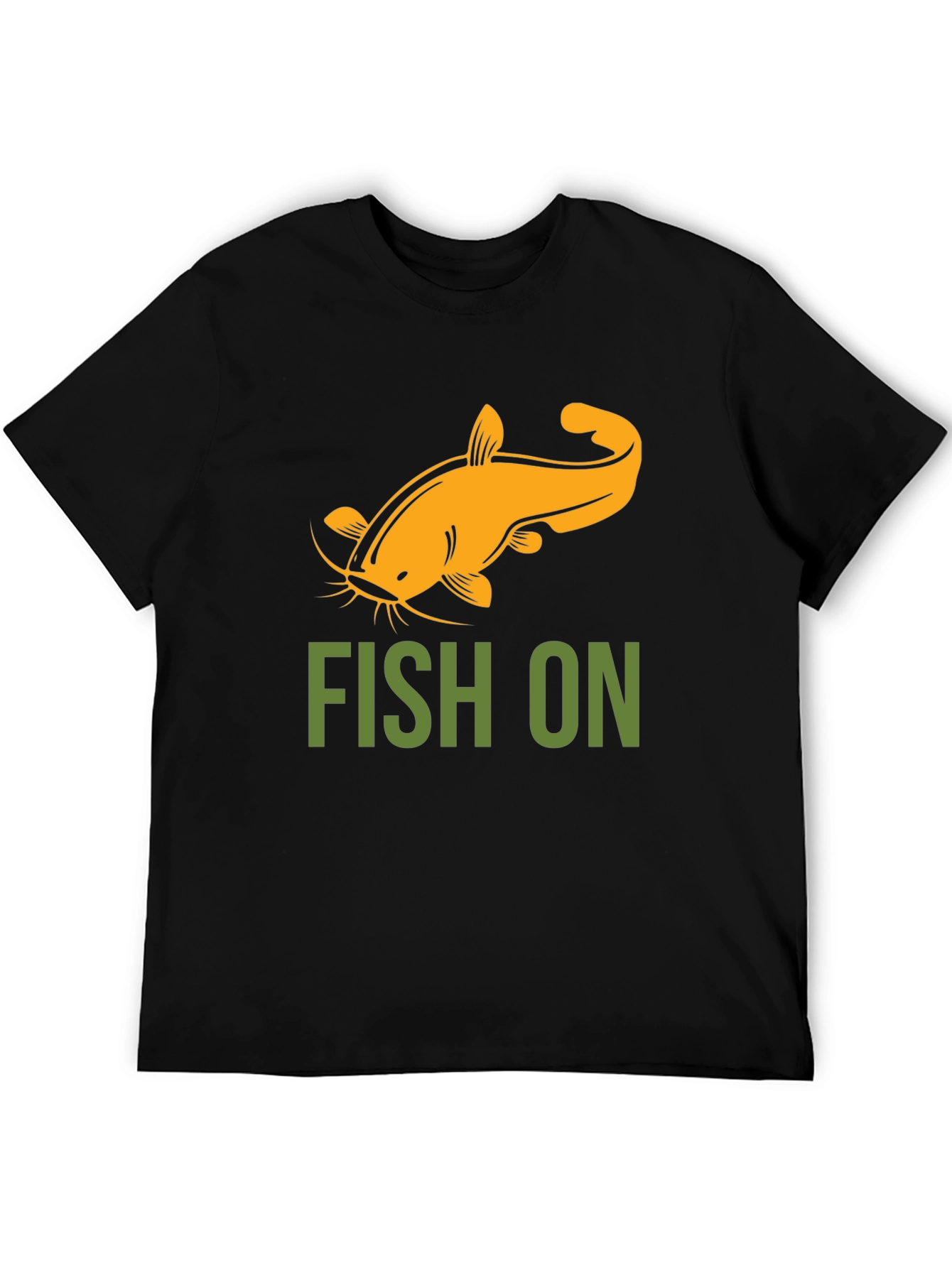 Fish On T-Shirt - Catfish Graphic Tee