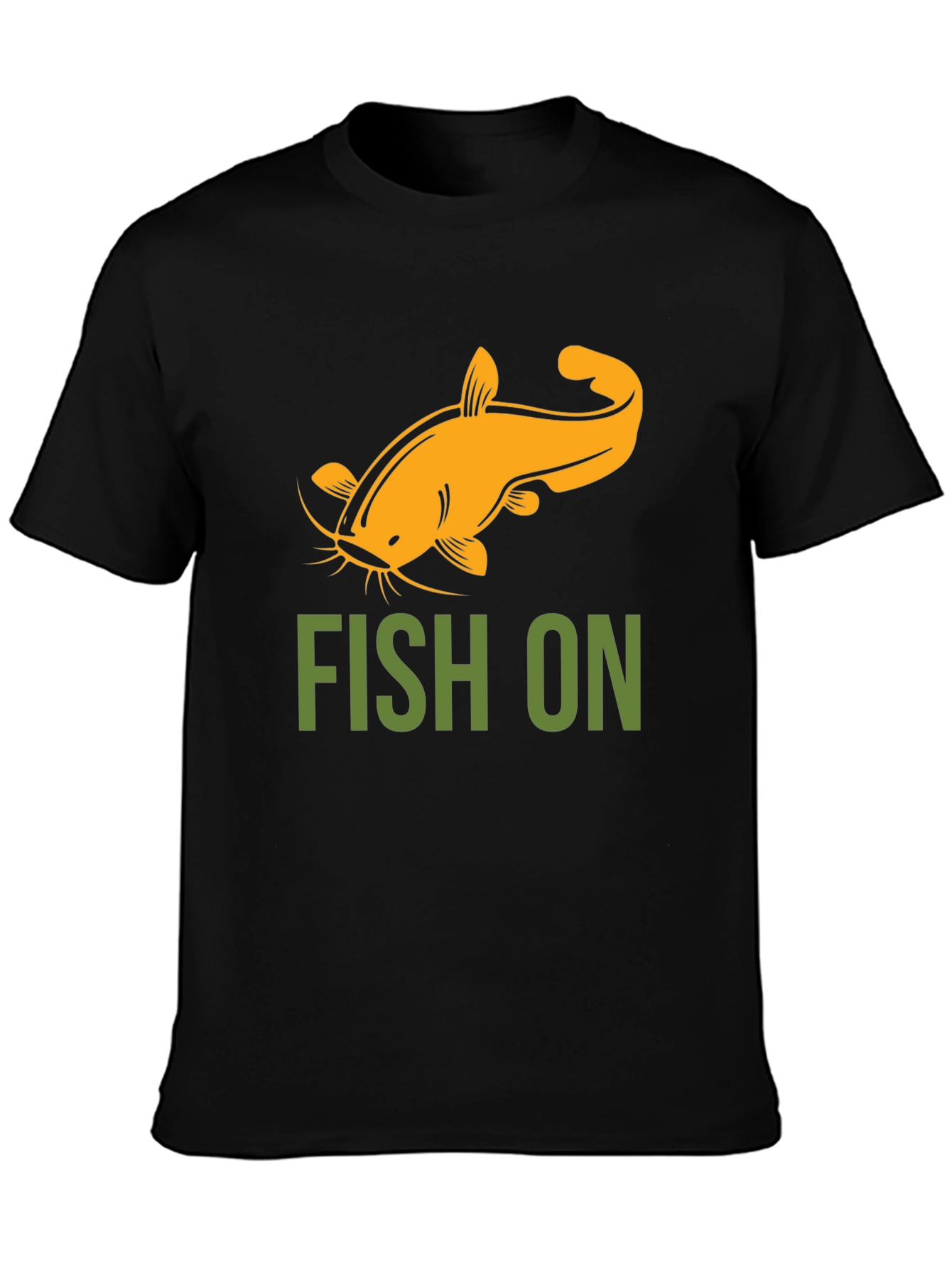 Fish On T-Shirt - Catfish Graphic Tee