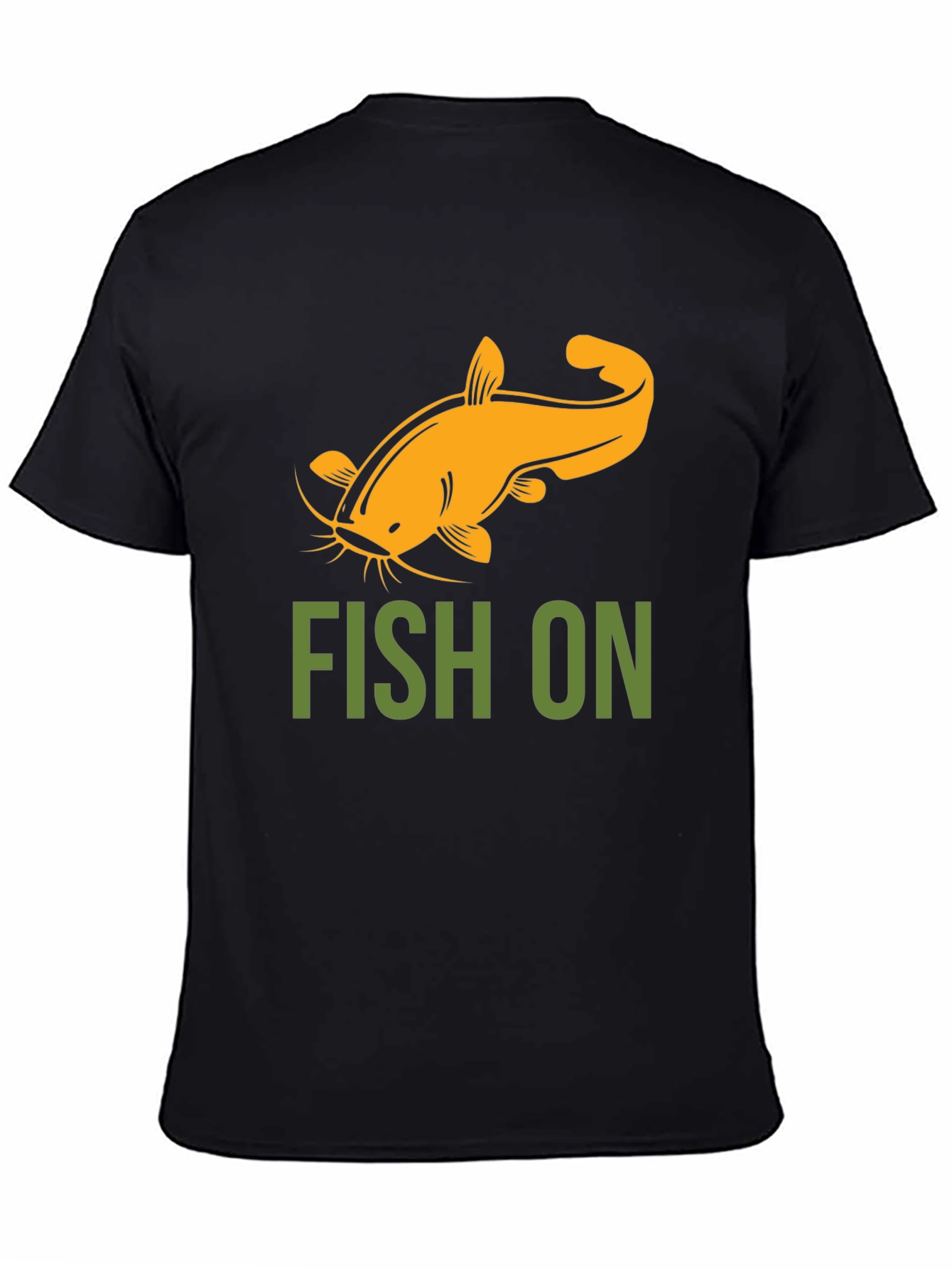 Fish On T-Shirt - Catfish Graphic Tee