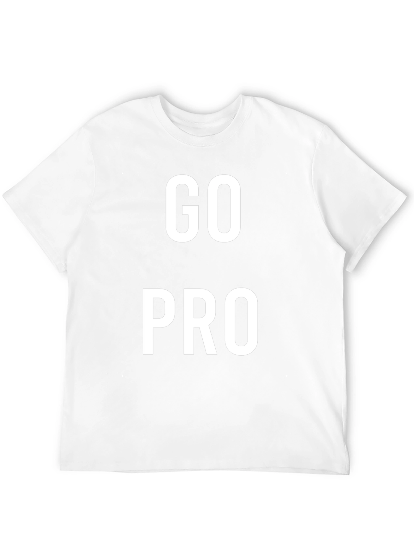 Go Pro Black Graphic Tee for Active Lifestyle