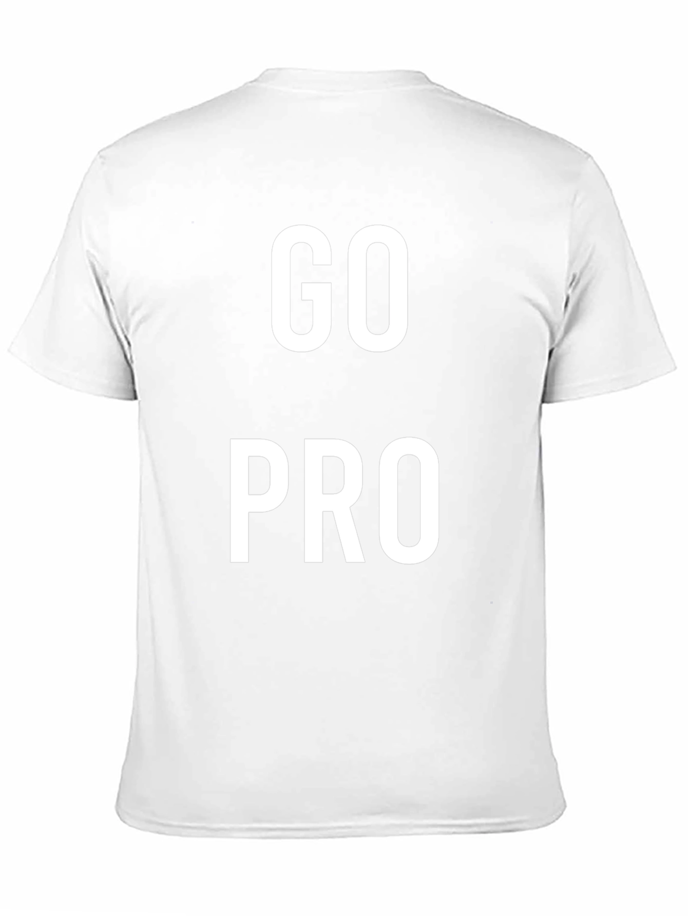 Go Pro Black Graphic Tee for Active Lifestyle