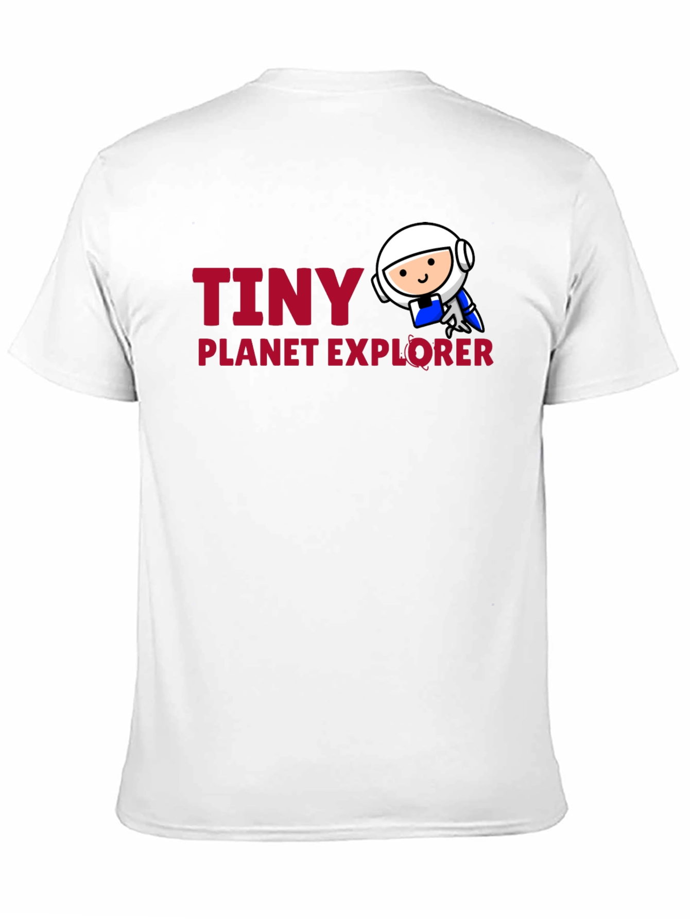 Tiny Planet Explorer Black T-Shirt