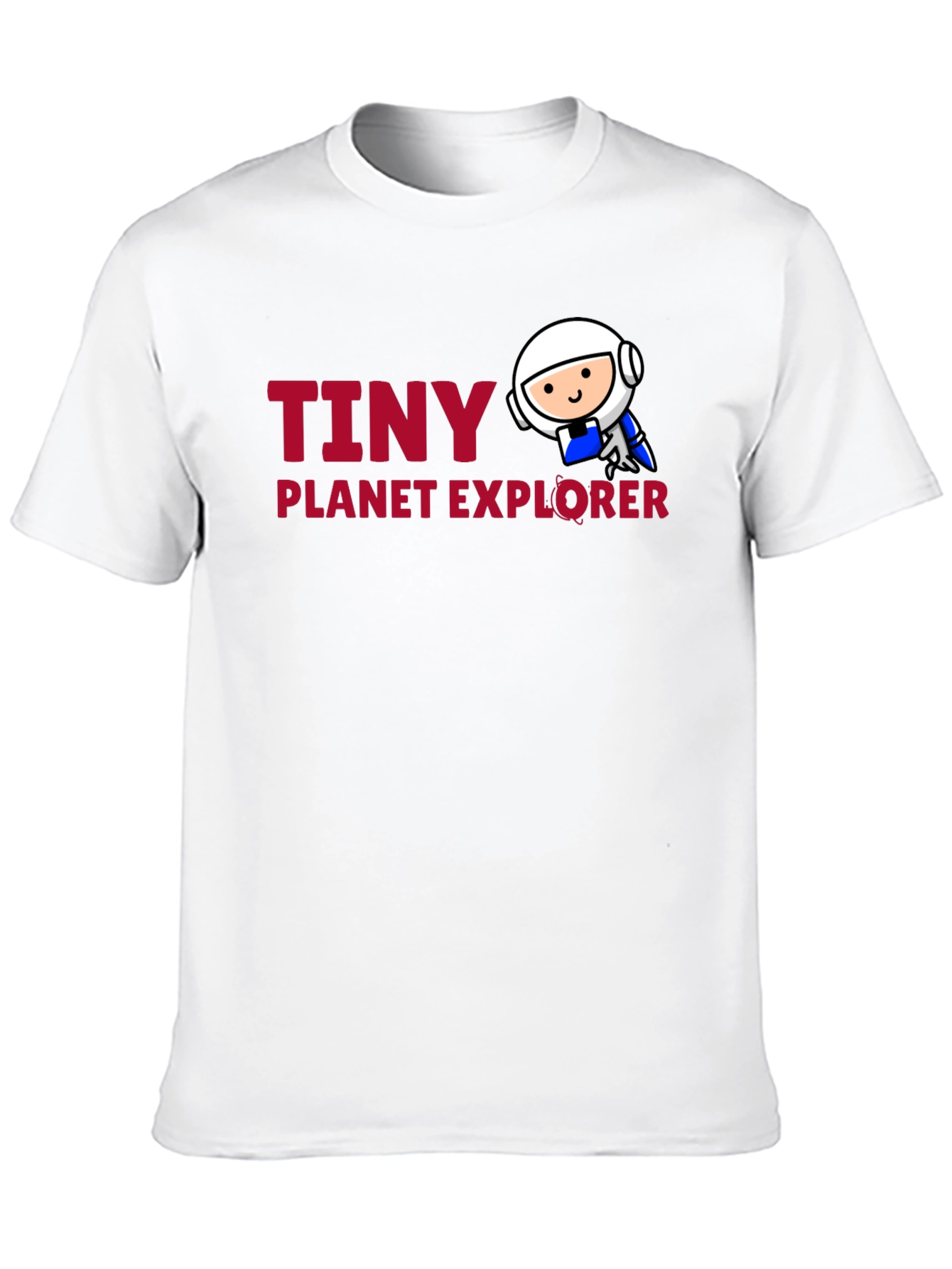 Tiny Planet Explorer Black T-Shirt