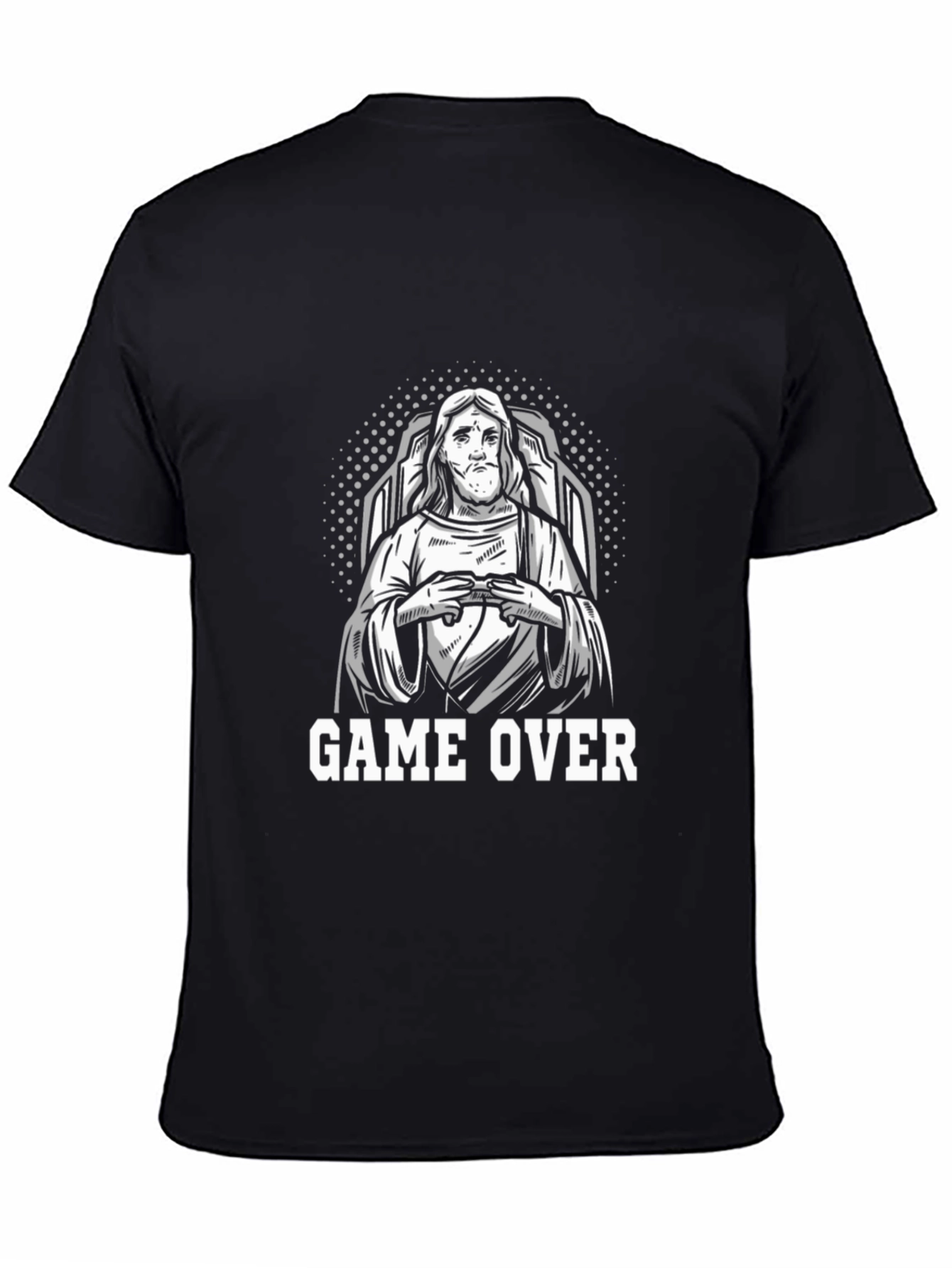 Game Over Jesus T-Shirt - Black