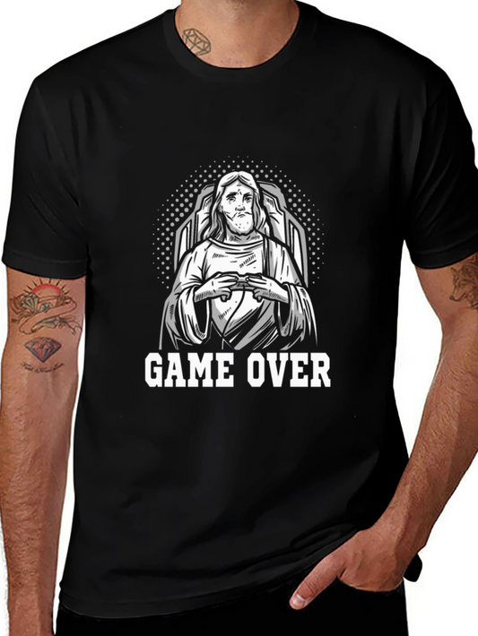 Game Over Jesus T-Shirt - Black