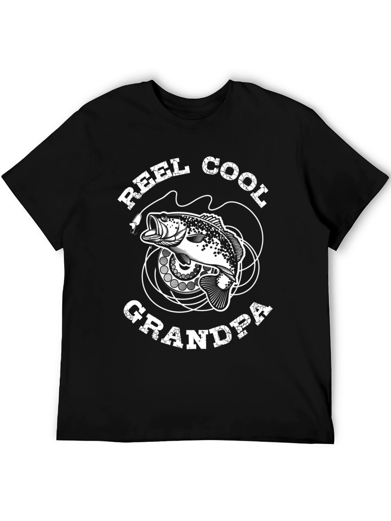 Reel Cool Grandpa T-Shirt - Fishing Lover Gift