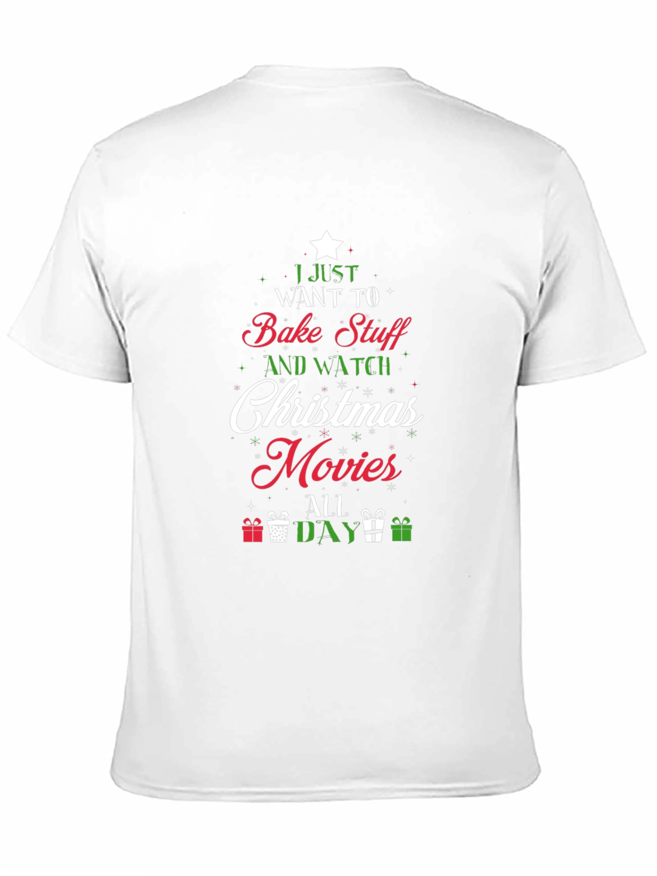 Christmas Baking & Movies T-Shirt