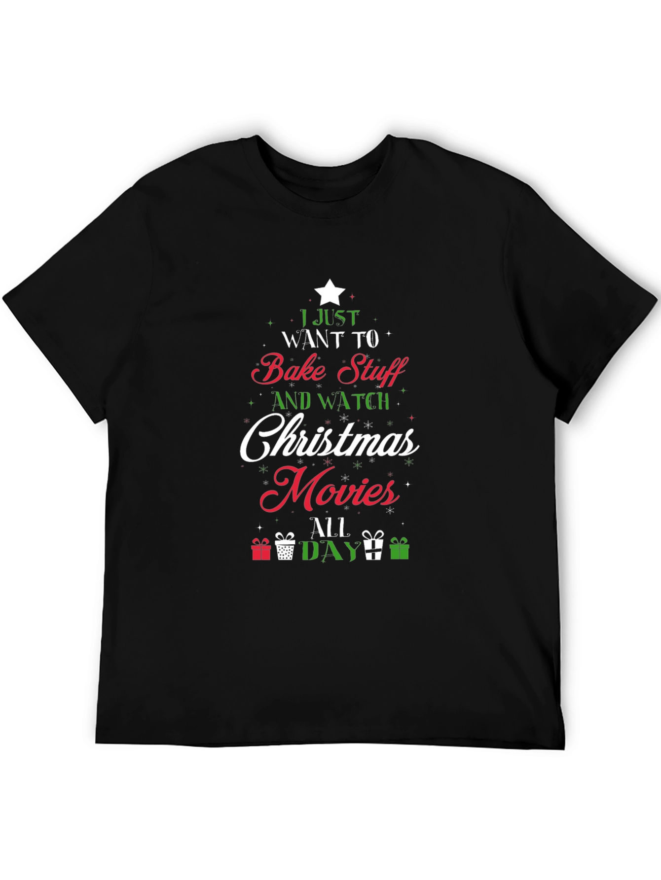 Christmas Baking & Movies T-Shirt