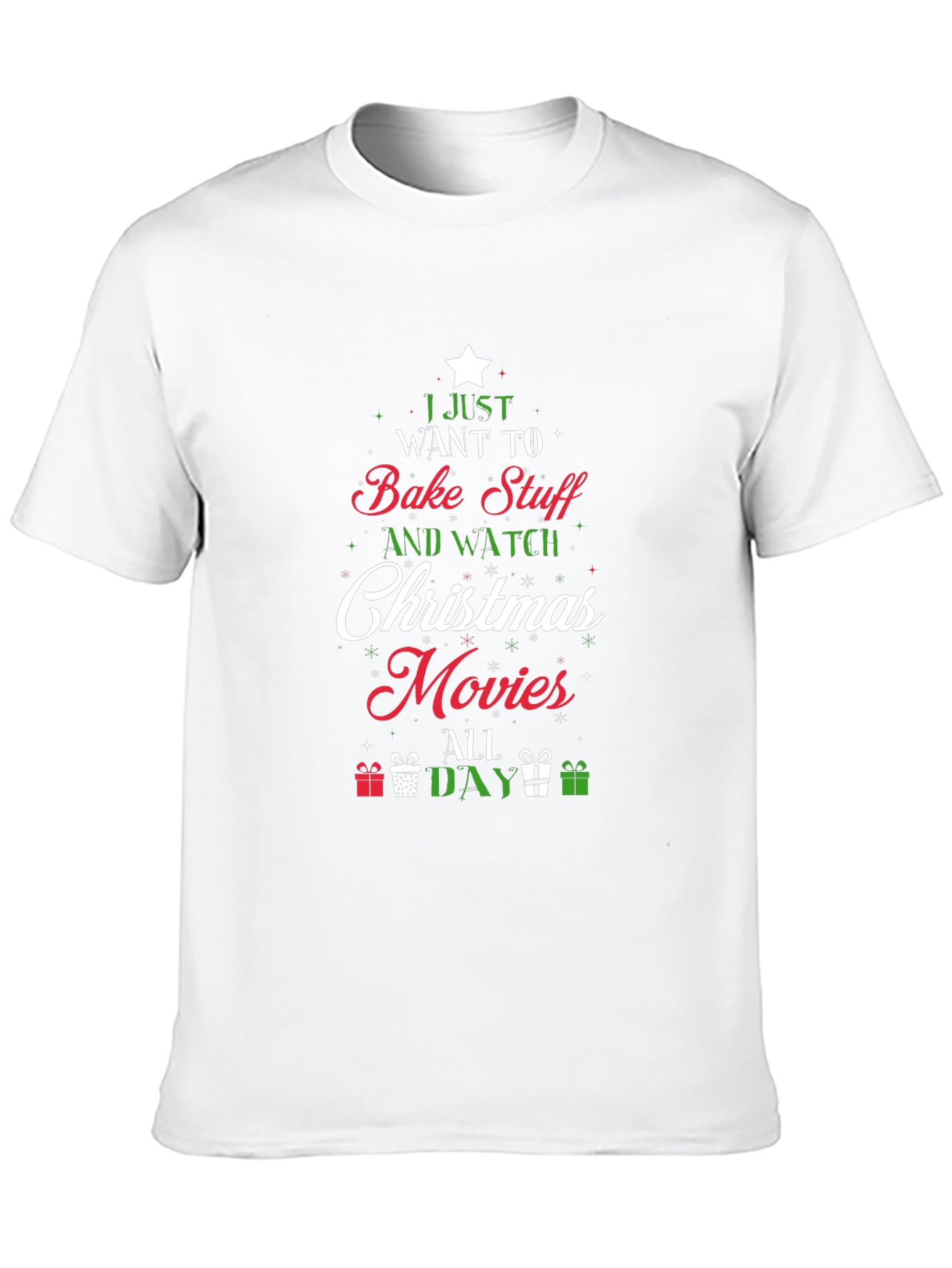 Christmas Baking & Movies T-Shirt