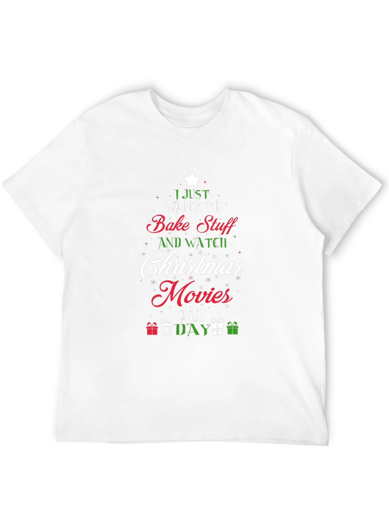Christmas Baking & Movies T-Shirt