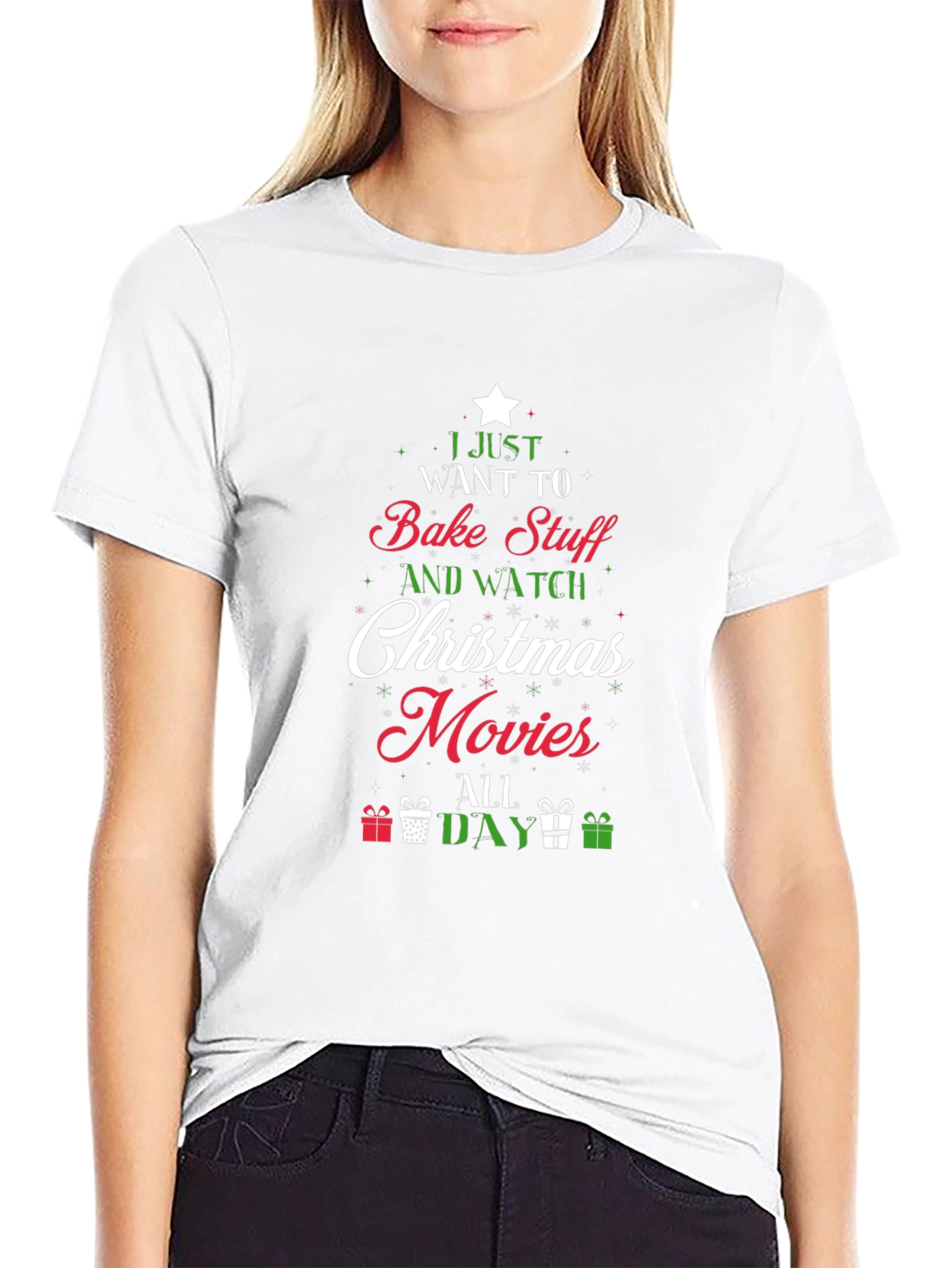 Christmas Baking & Movies T-Shirt