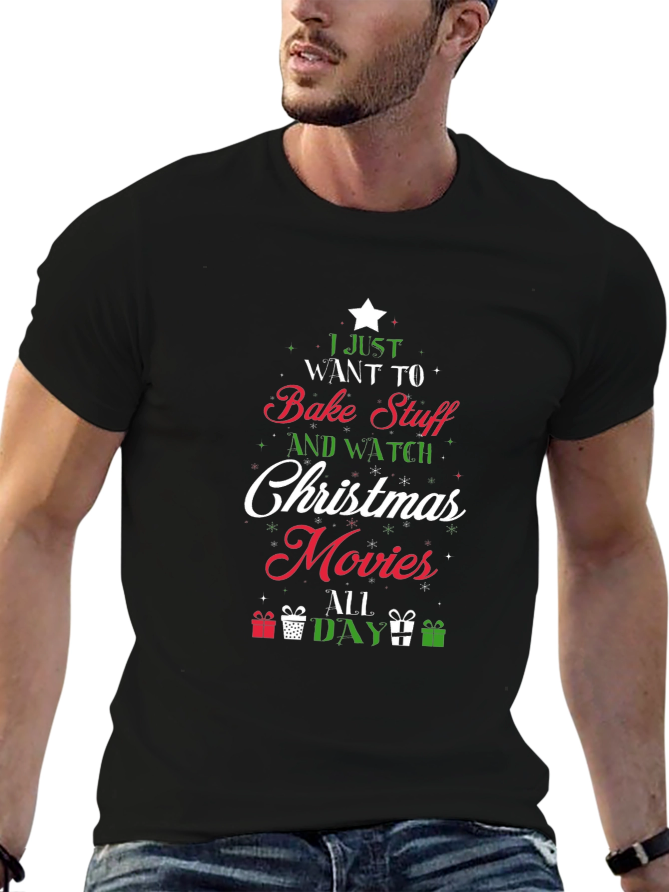 Christmas Baking & Movies T-Shirt