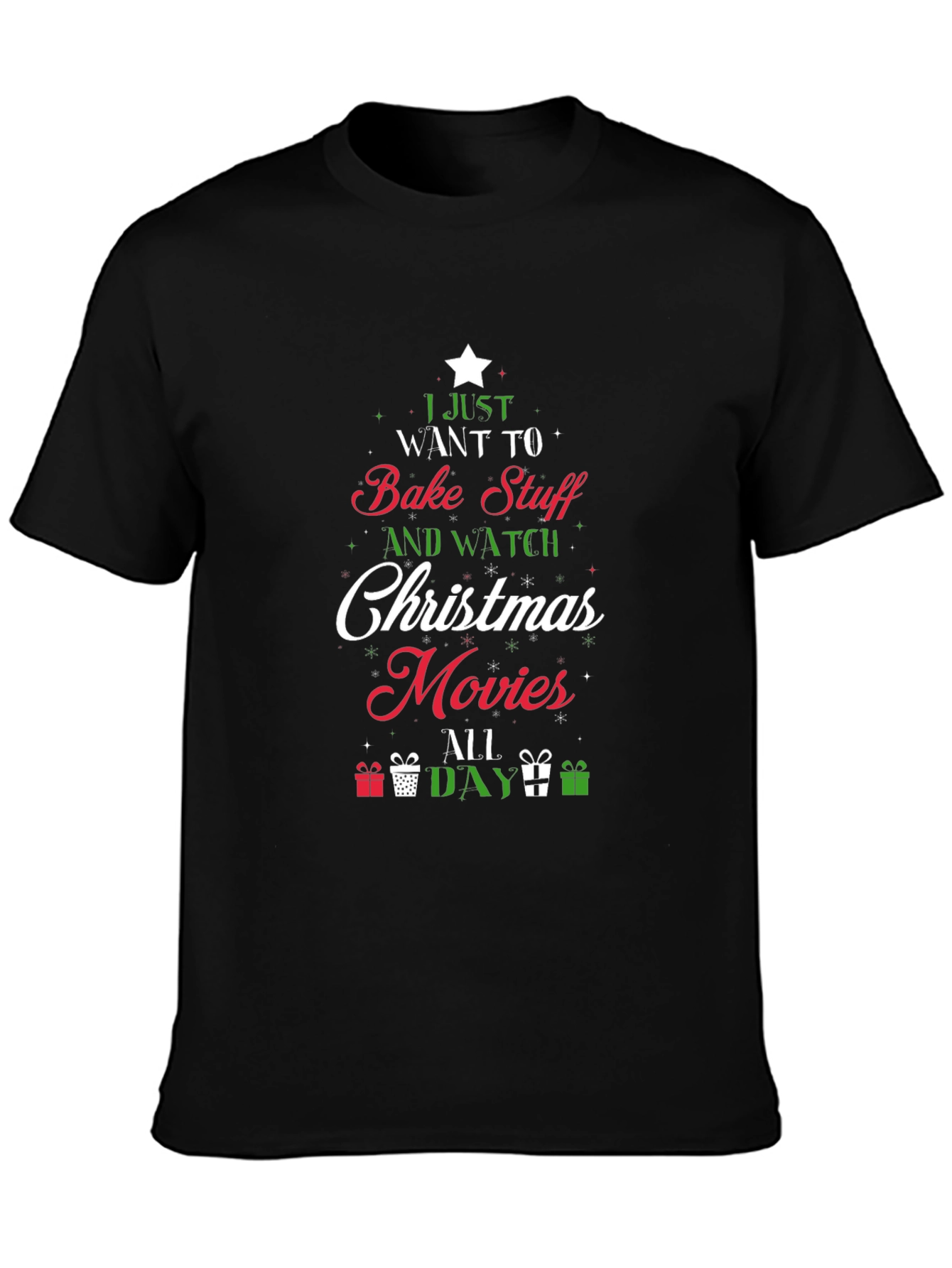 Christmas Baking & Movies T-Shirt