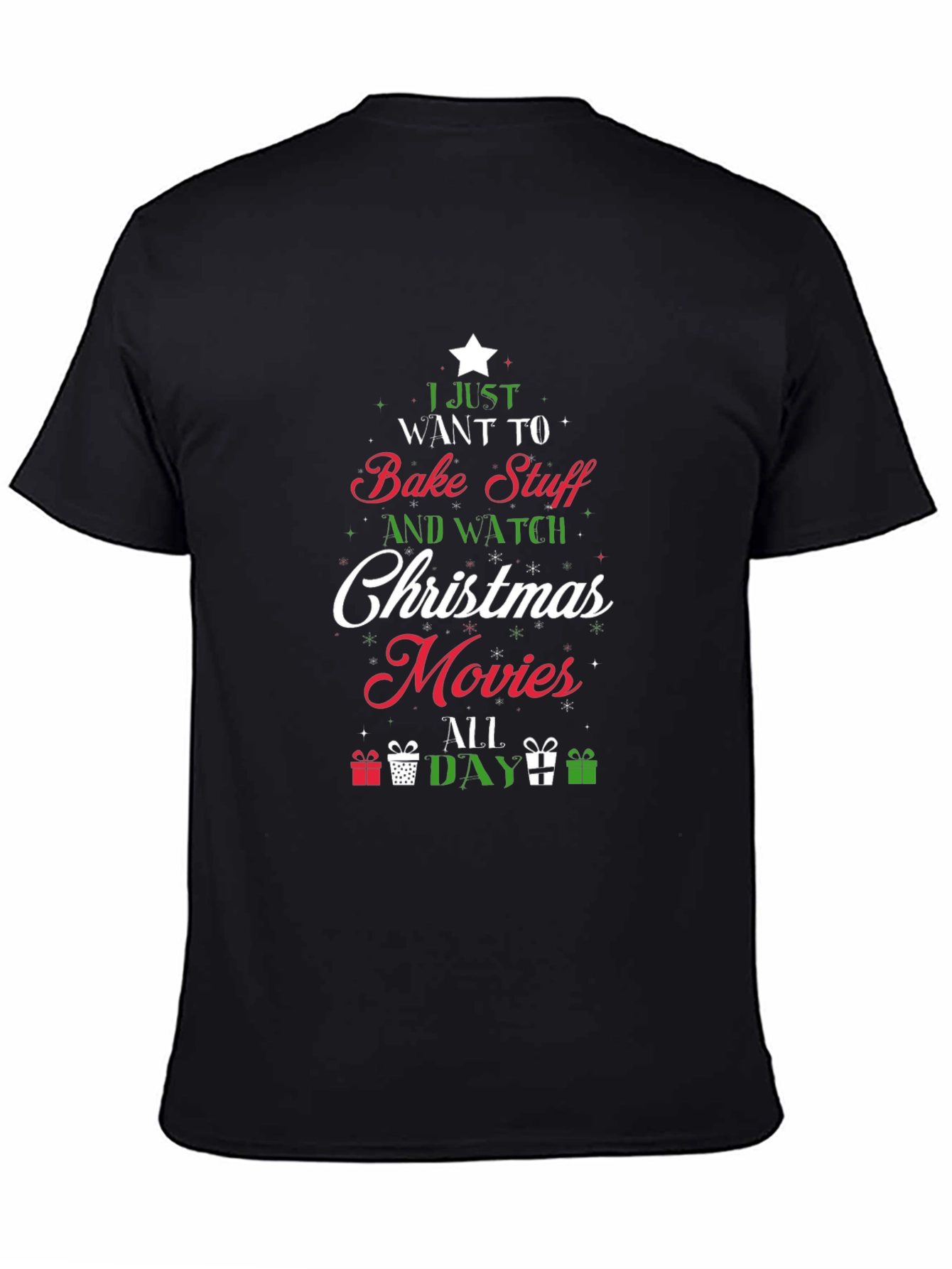 Christmas Baking & Movies T-Shirt