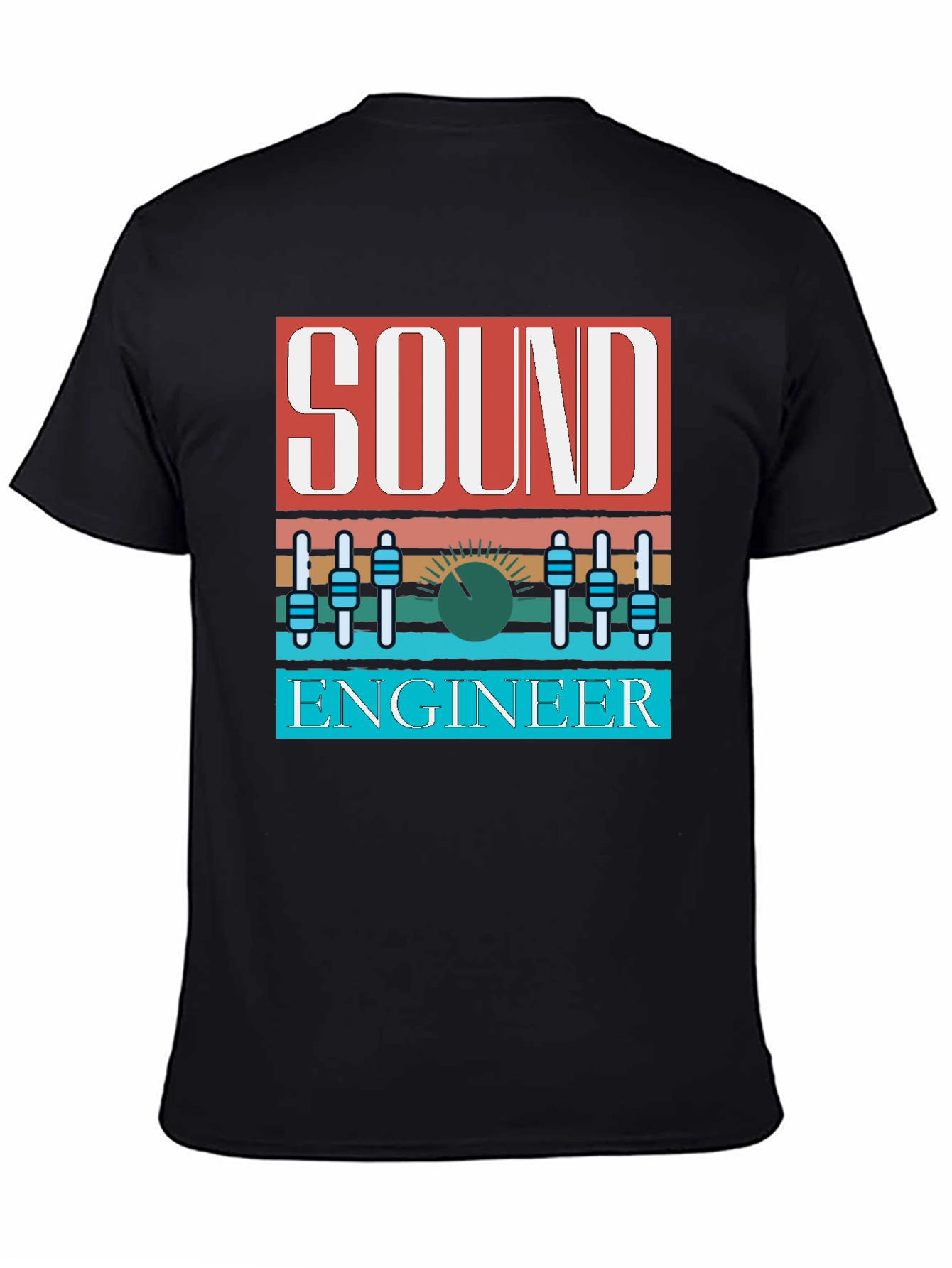 Sound Engineer T-Shirt - Audio Mixing Apparel