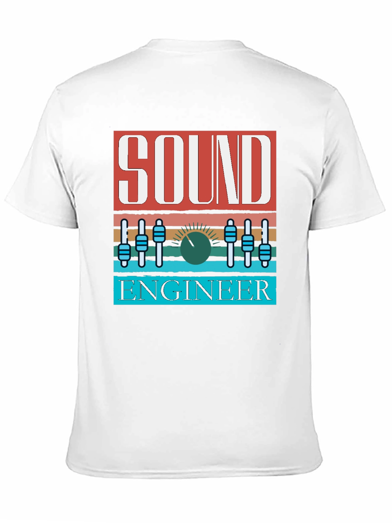 Sound Engineer T-Shirt - Audio Mixing Apparel