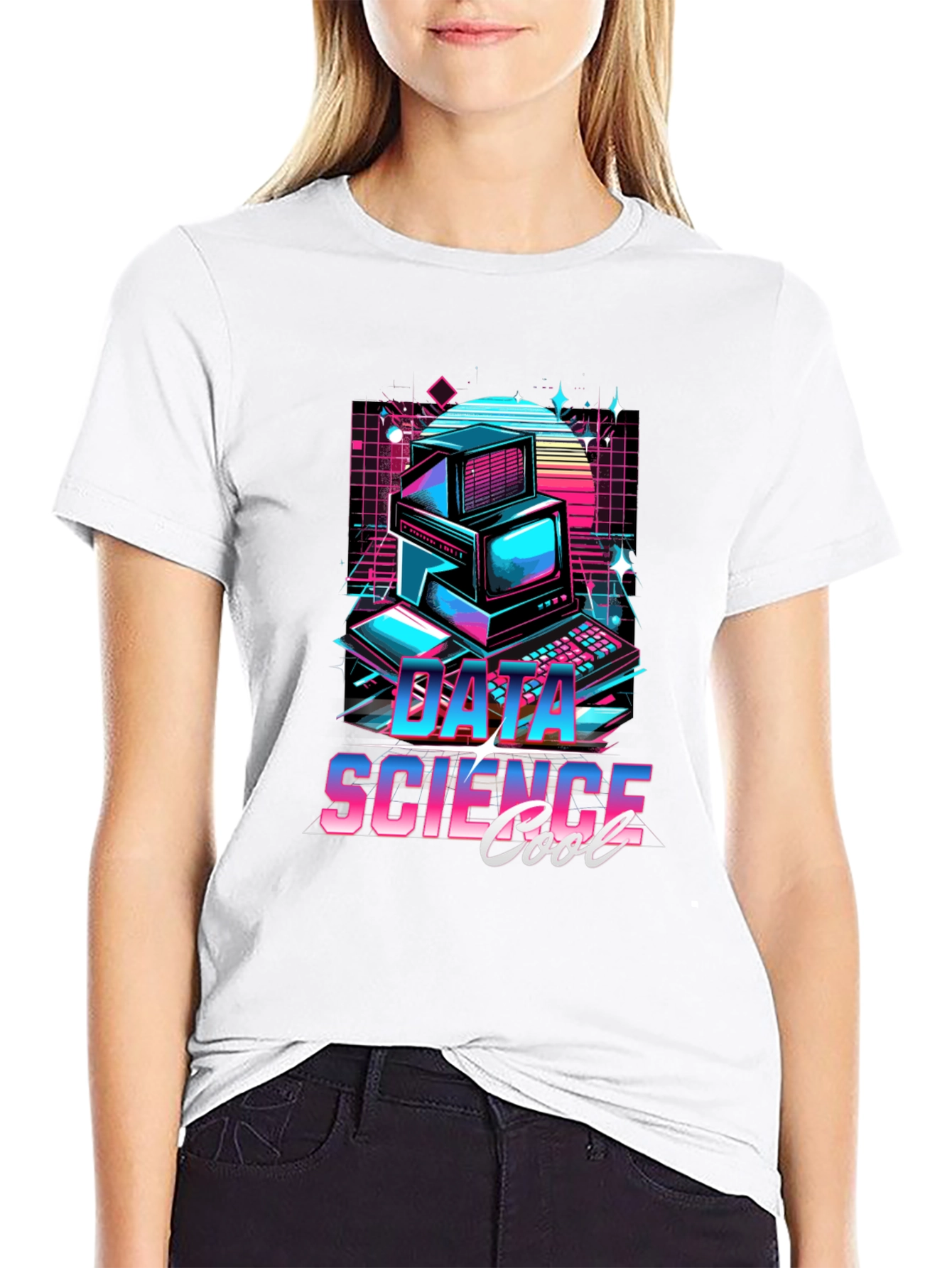 Data Science Cool Retro T-Shirt