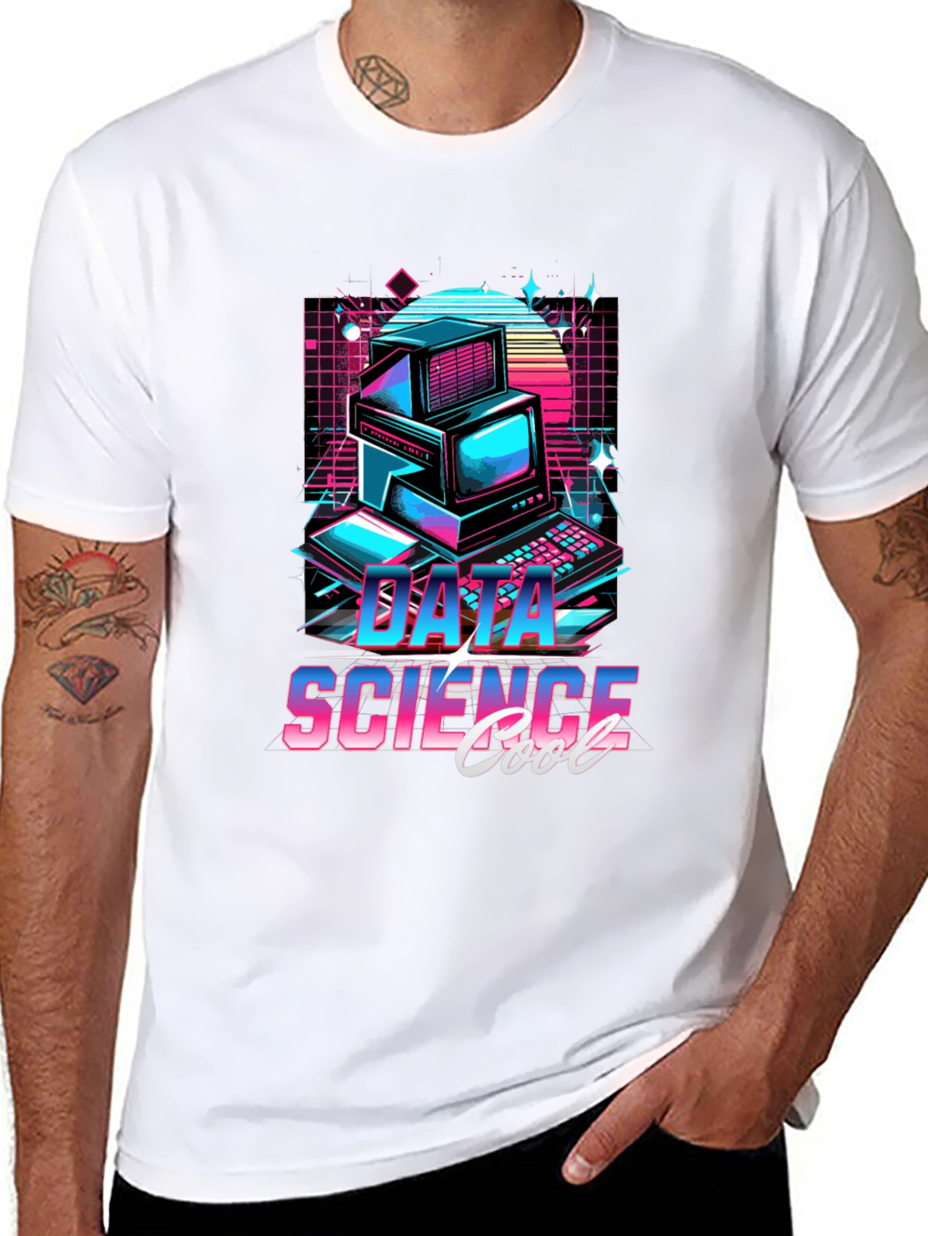 Data Science Cool Retro T-Shirt