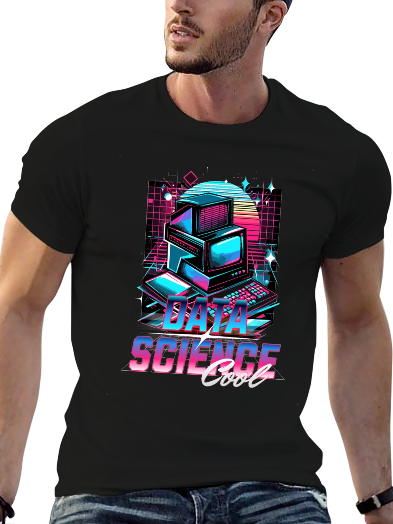 Data Science Cool Retro T-Shirt