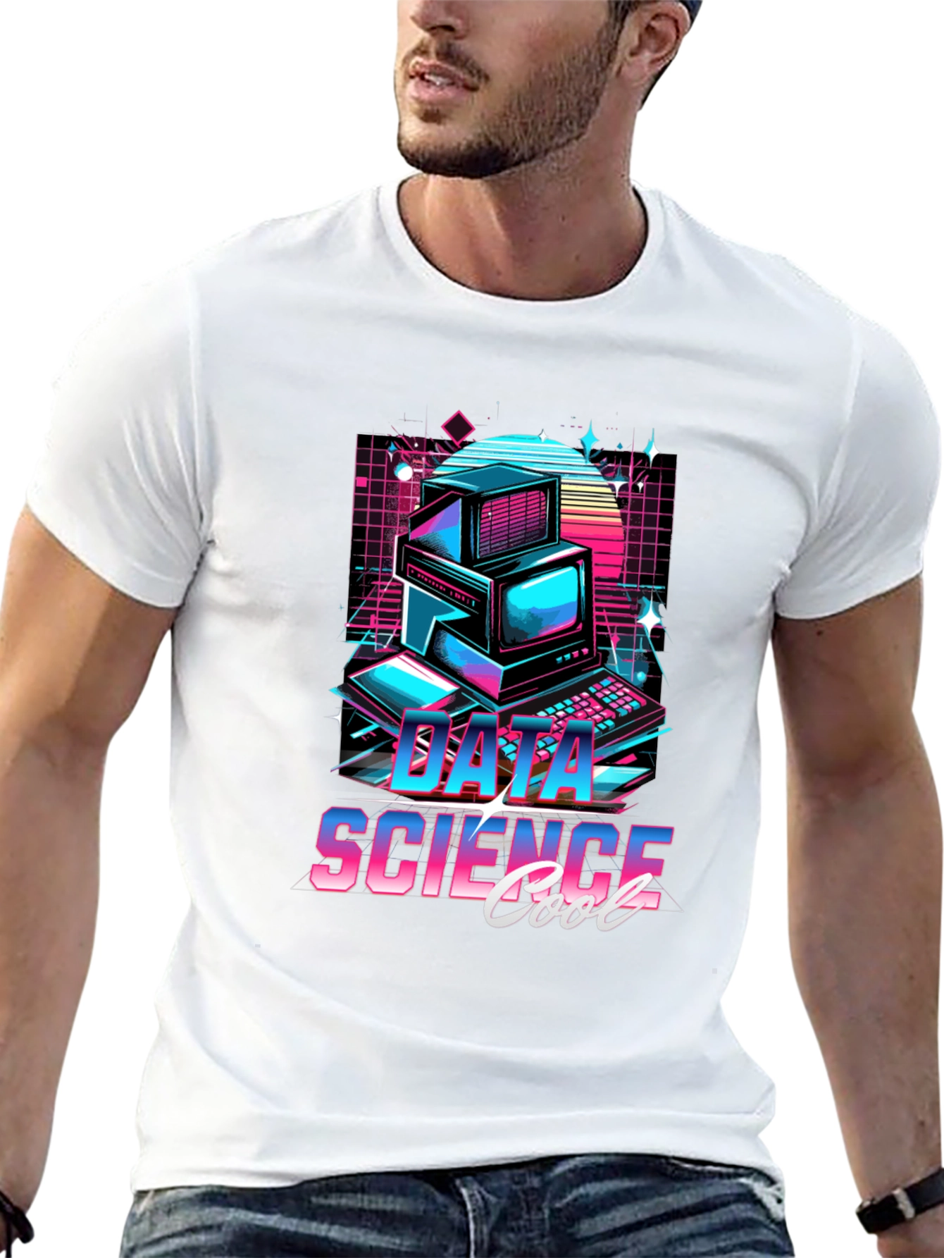 Data Science Cool Retro T-Shirt