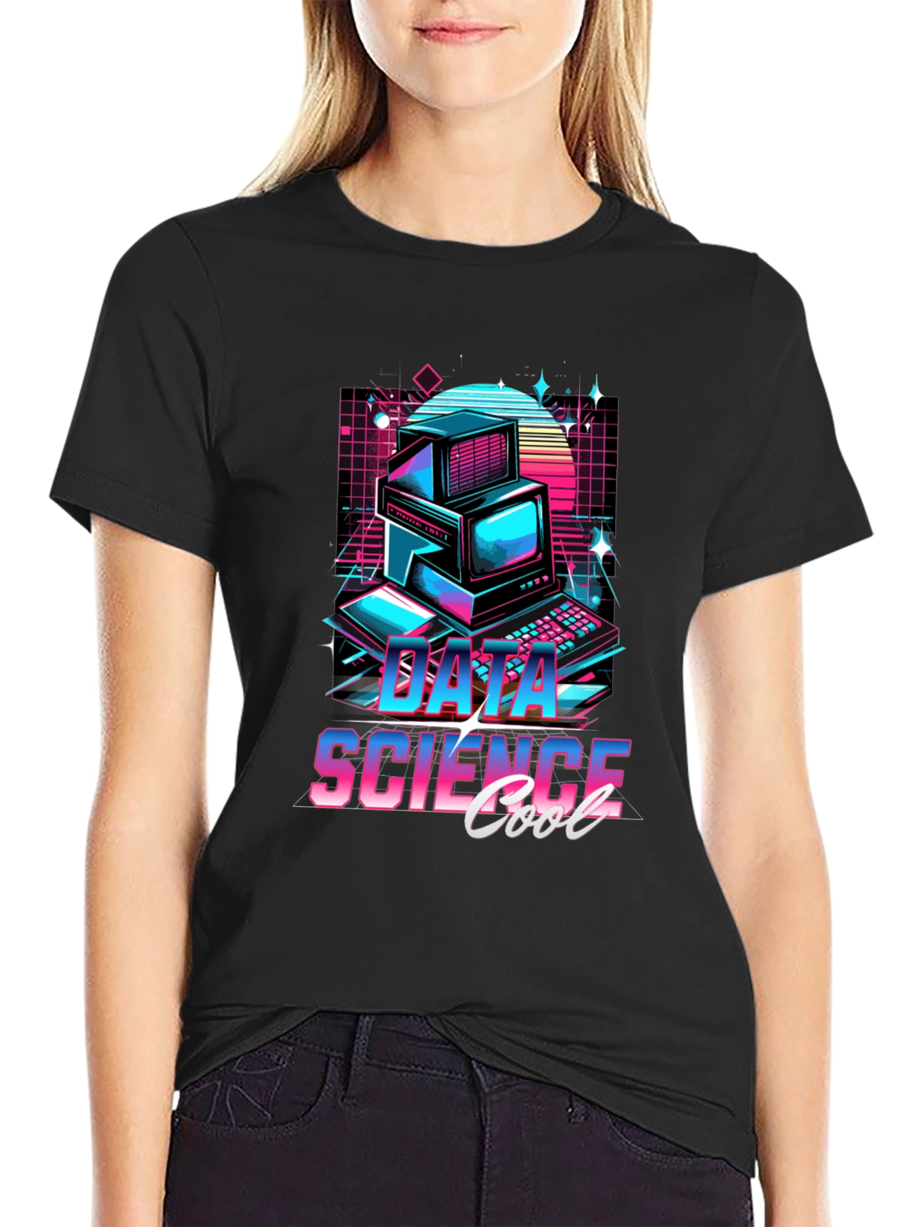 Data Science Cool Retro T-Shirt