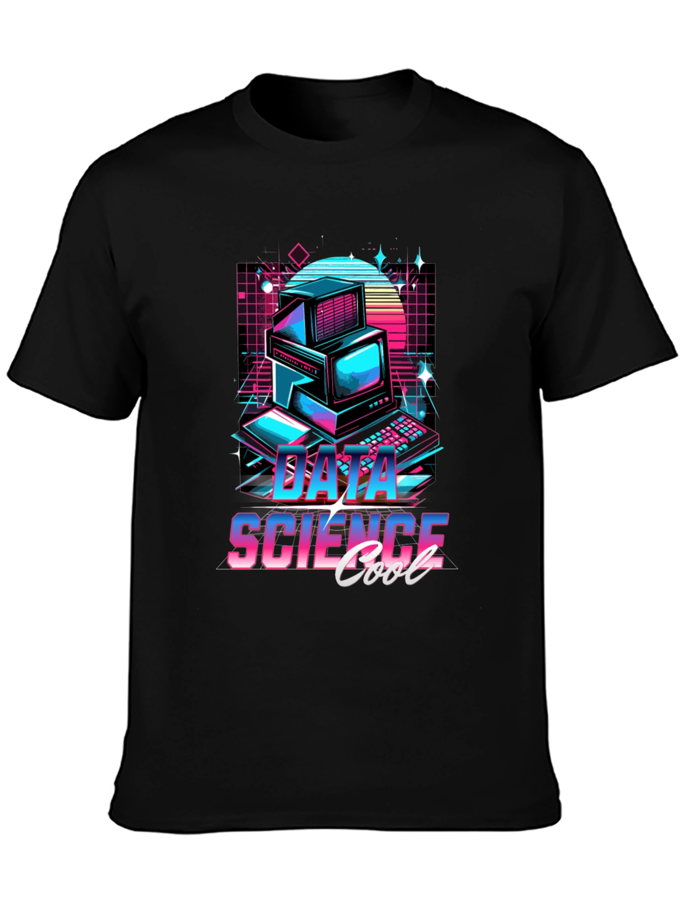 Data Science Cool Retro T-Shirt