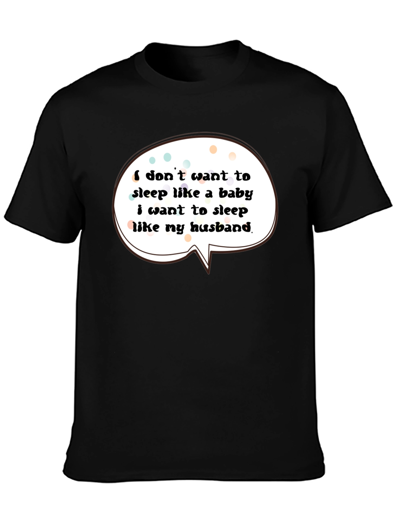 Funny Husband Sleep T-Shirt