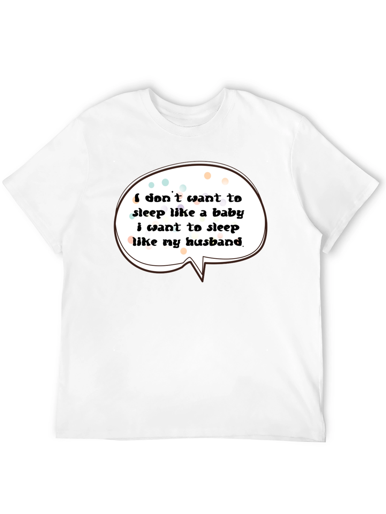 Funny Husband Sleep T-Shirt
