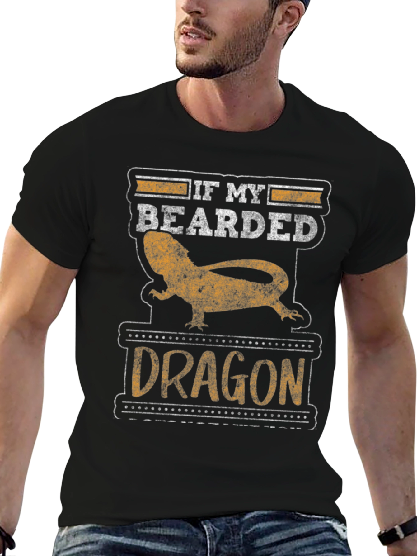 Bearded Dragon T-Shirt | Funny Reptile Lover Tee | Lizard Pet Graphic Shirt | Gift for Reptile Lovers | Free Shipping $50+