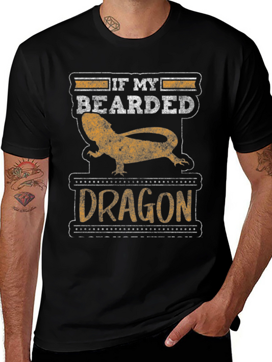Bearded Dragon T-Shirt | Funny Reptile Lover Tee | Lizard Pet Graphic Shirt | Gift for Reptile Lovers | Free Shipping $50+