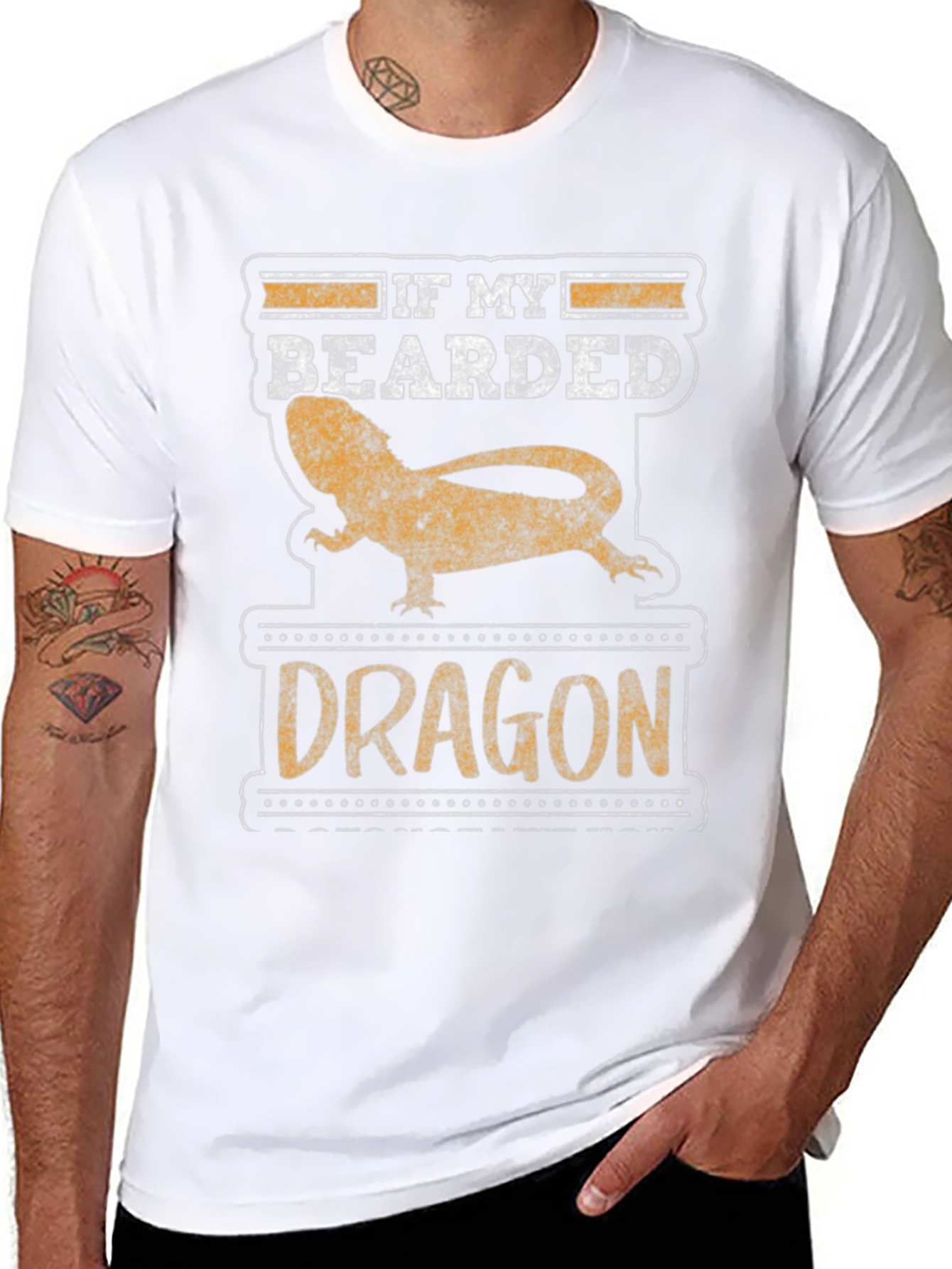 Bearded Dragon T-Shirt | Funny Reptile Lover Tee | Lizard Pet Graphic Shirt | Gift for Reptile Lovers | Free Shipping $50+