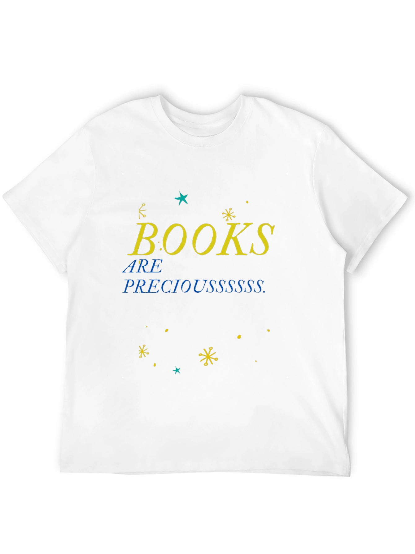 Books Are Precious Black T-Shirt